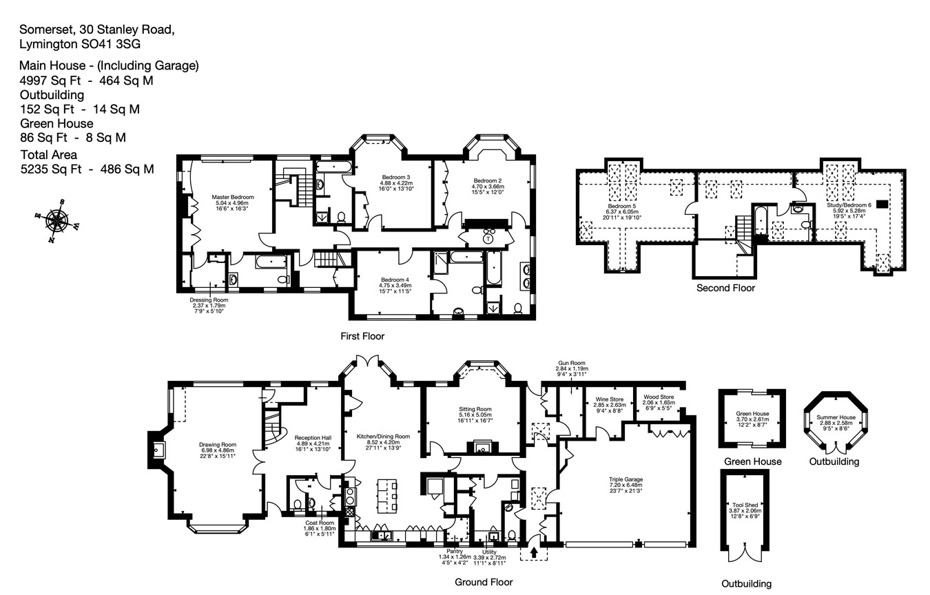 Stanley Road, Lymington SO41, 6 bedroom detached house for sale