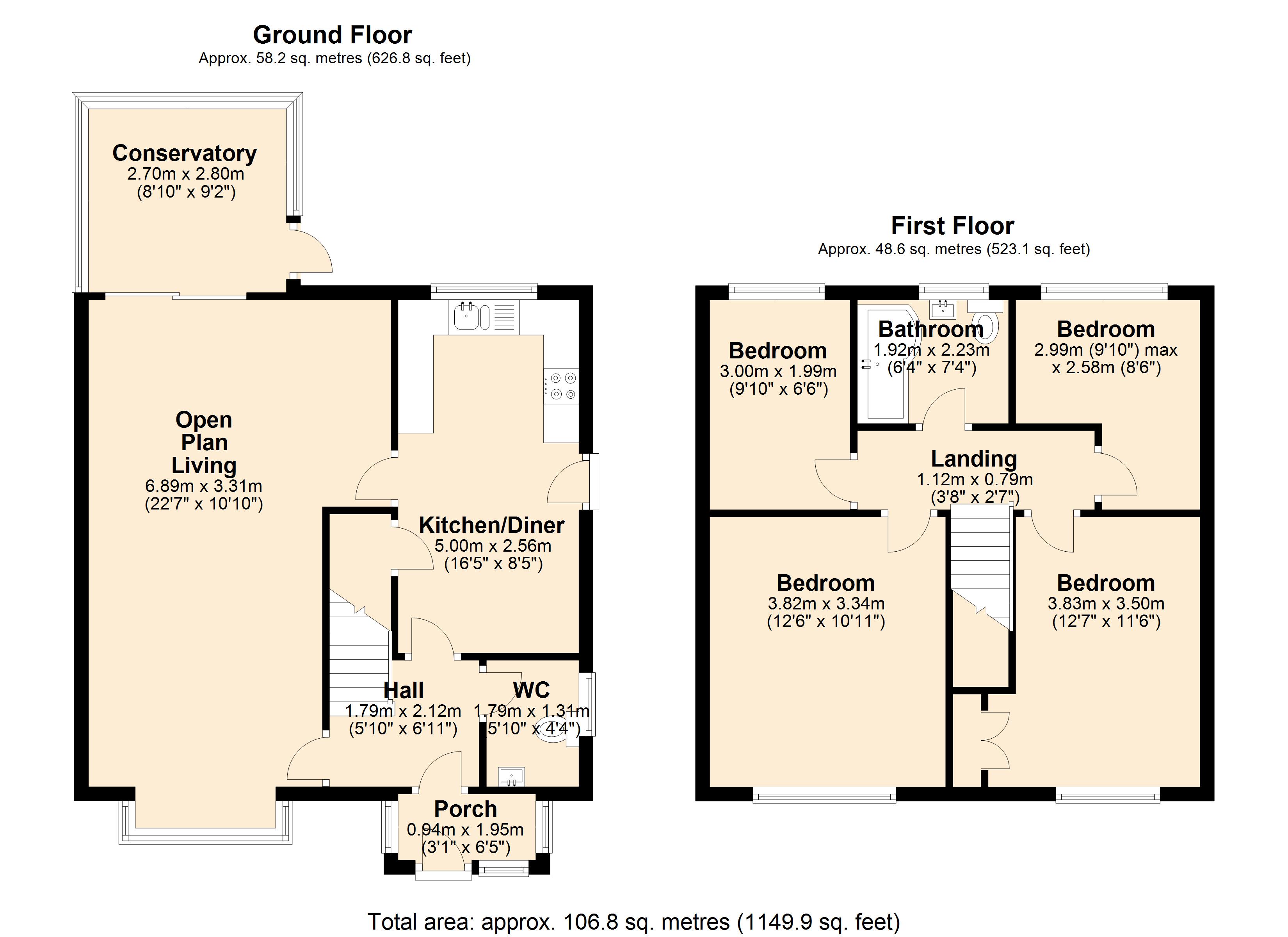 4 bed detached house for sale in Camborne Place, Freckleton, Preston