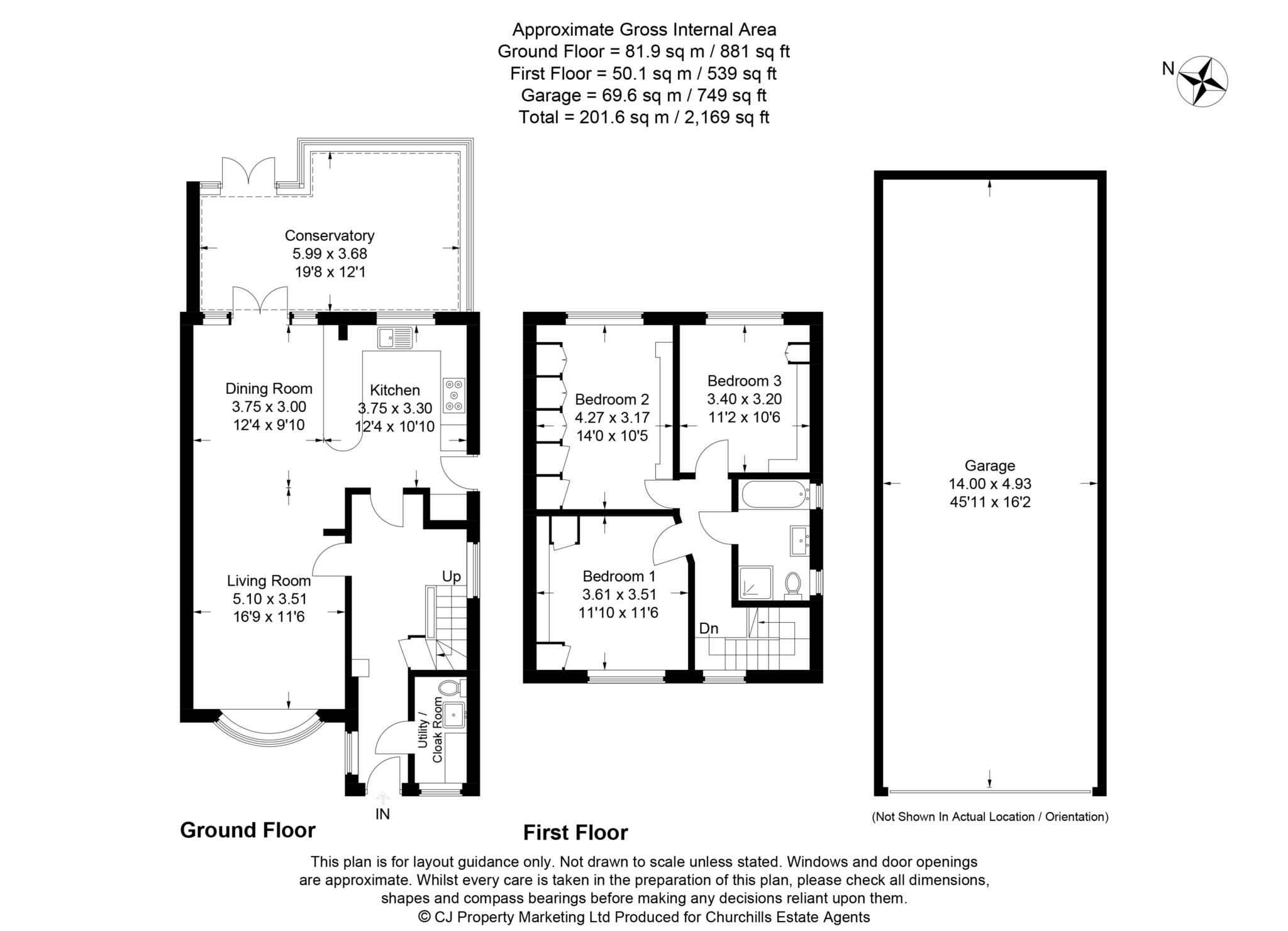 Free property report 12, Wayside Avenue, Bushey, WD23 4SQ Chimnie