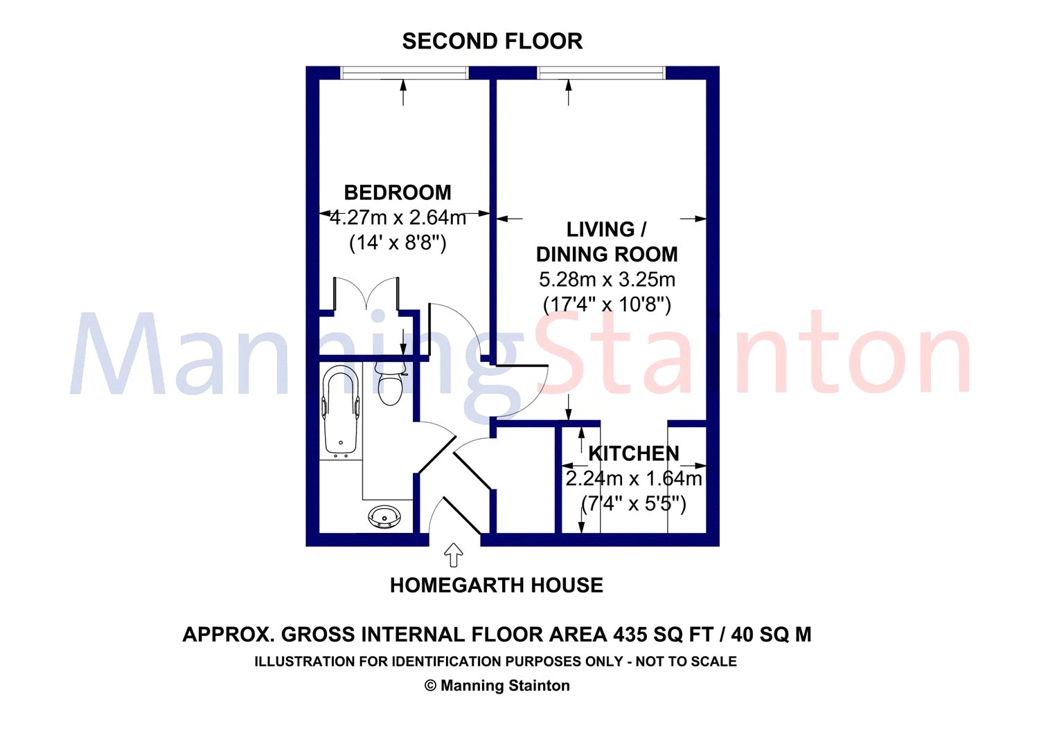 1 bed property for sale in Homegarth House, 5 Wetherby Road, Roundhay
