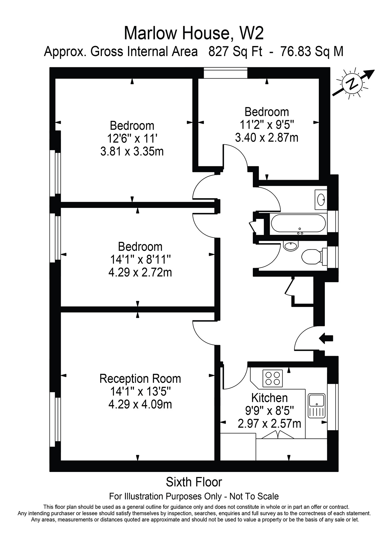 Hallfield Estate, Bayswater W2, 3 bedroom flat for sale 66207537