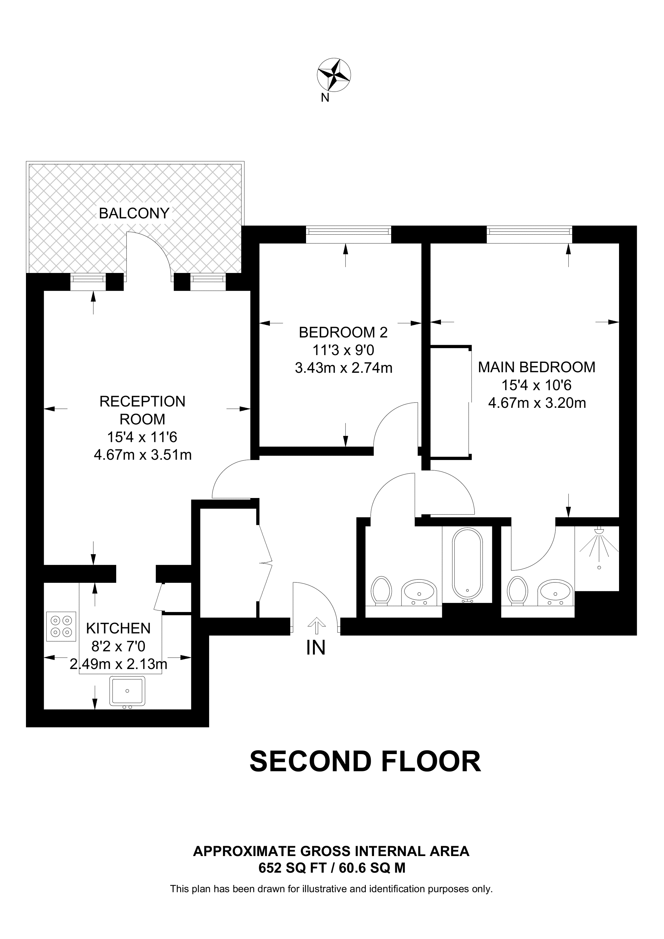 Thirleby Road, Mill Hill East, London NW7, 2 bedroom flat to rent