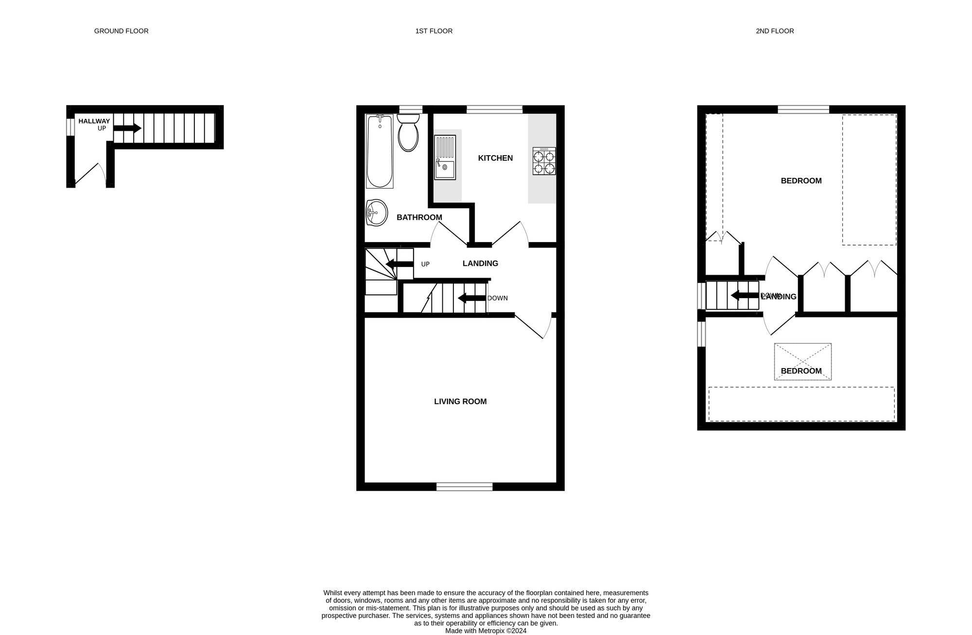 2 bed for sale in Queens Road, East Grinstead RH19
