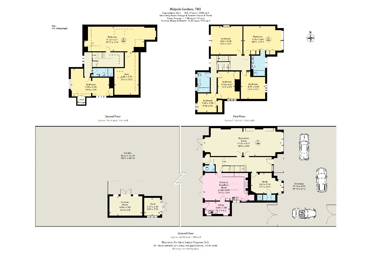 Walpole Gardens, Twickenham TW2, 7 bedroom detached house for sale