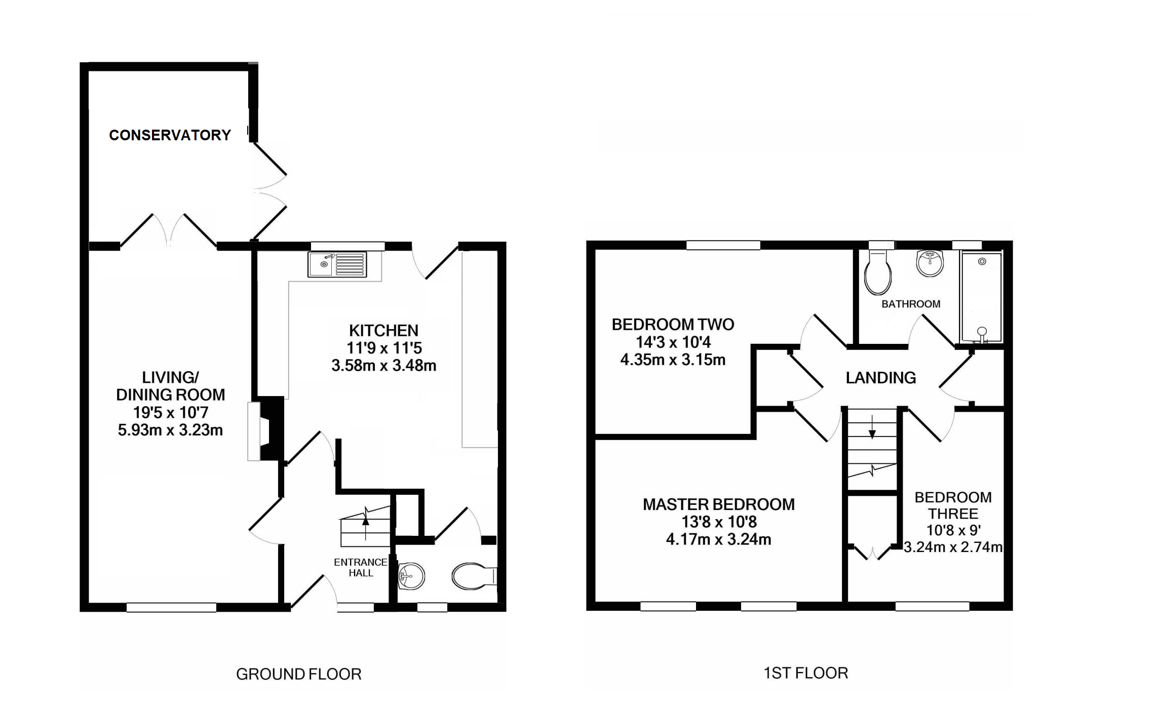 Brownrigg Crescent, Bracknell RG12, 3 bedroom end terrace house for