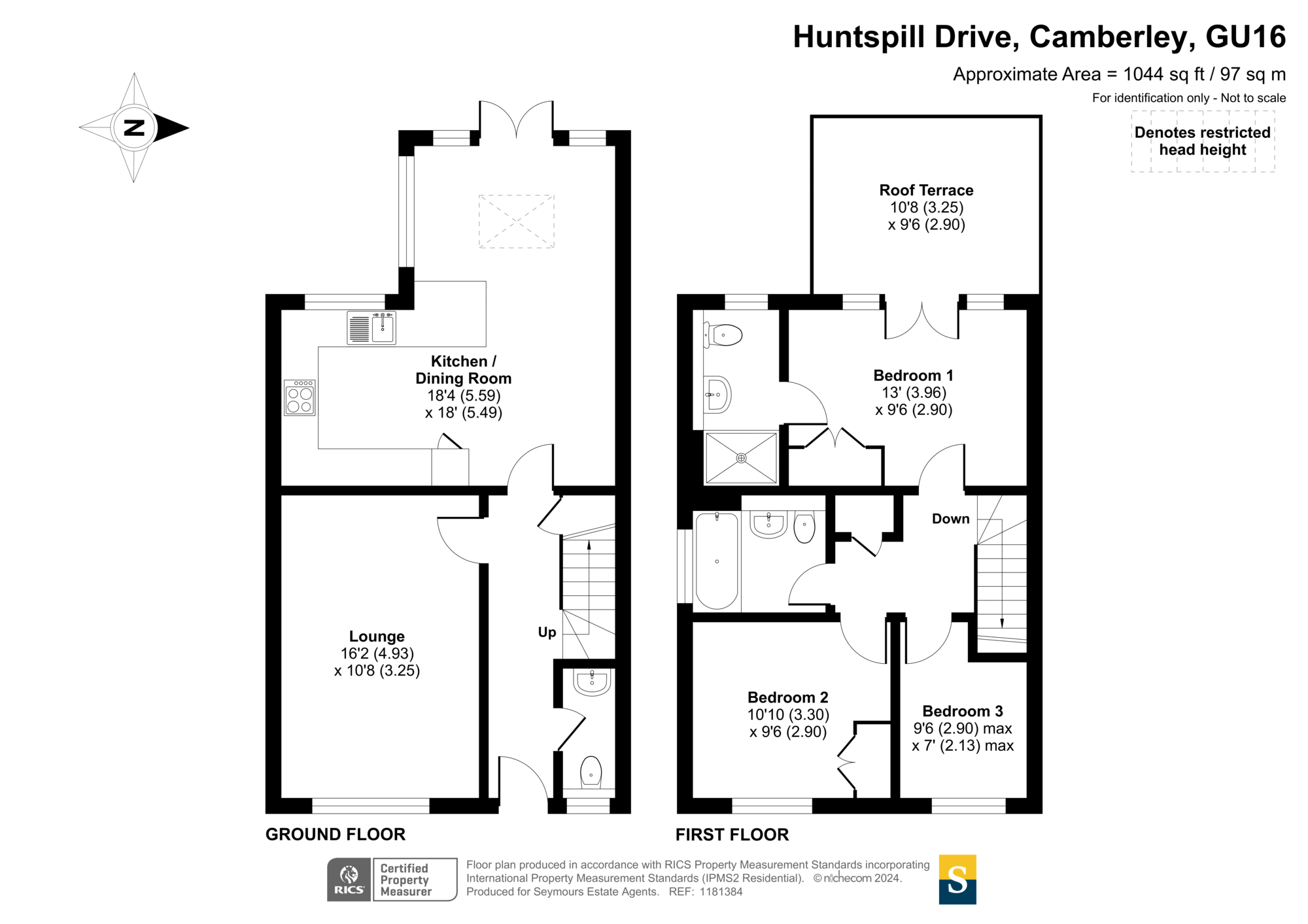 Deepcut, Camberley, Surrey GU16, 3 bedroom semidetached house for sale