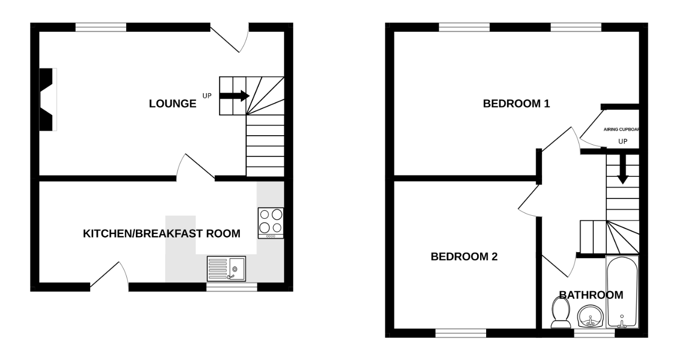 Kelvedon Road, Wickham Witham CM8, 2 bedroom semidetached