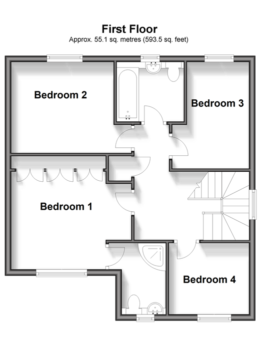 4 bed detached house for sale in Nicolson Close, Tangmere, Chichester