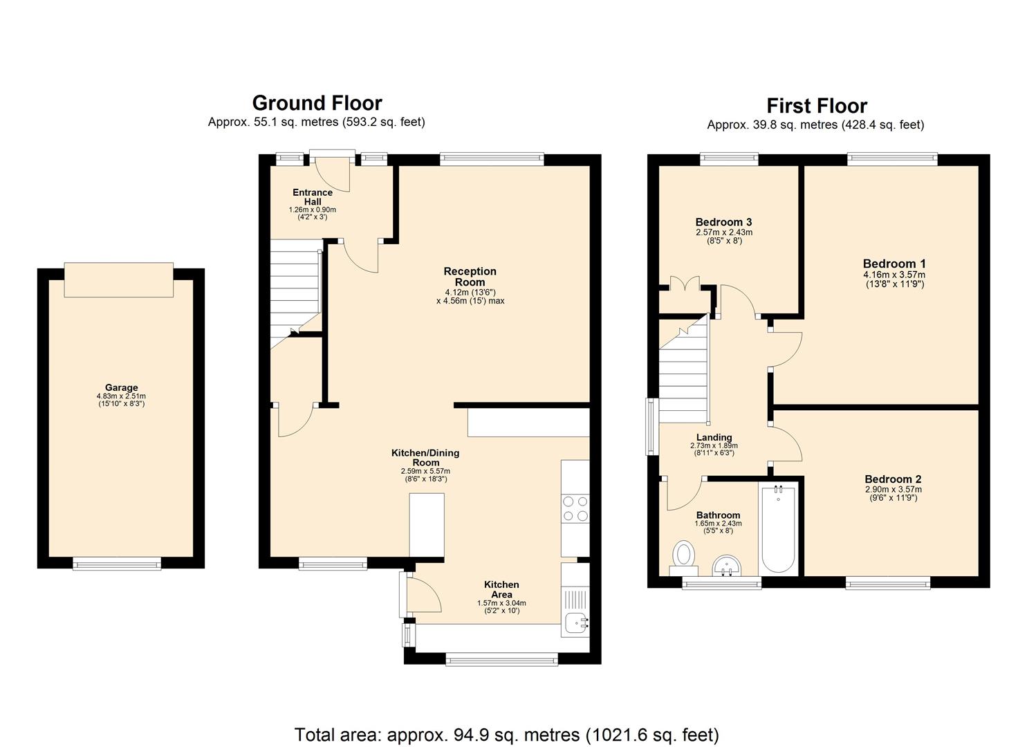 Megdale, Matlock DE4, 3 bedroom semidetached house for sale 61236915
