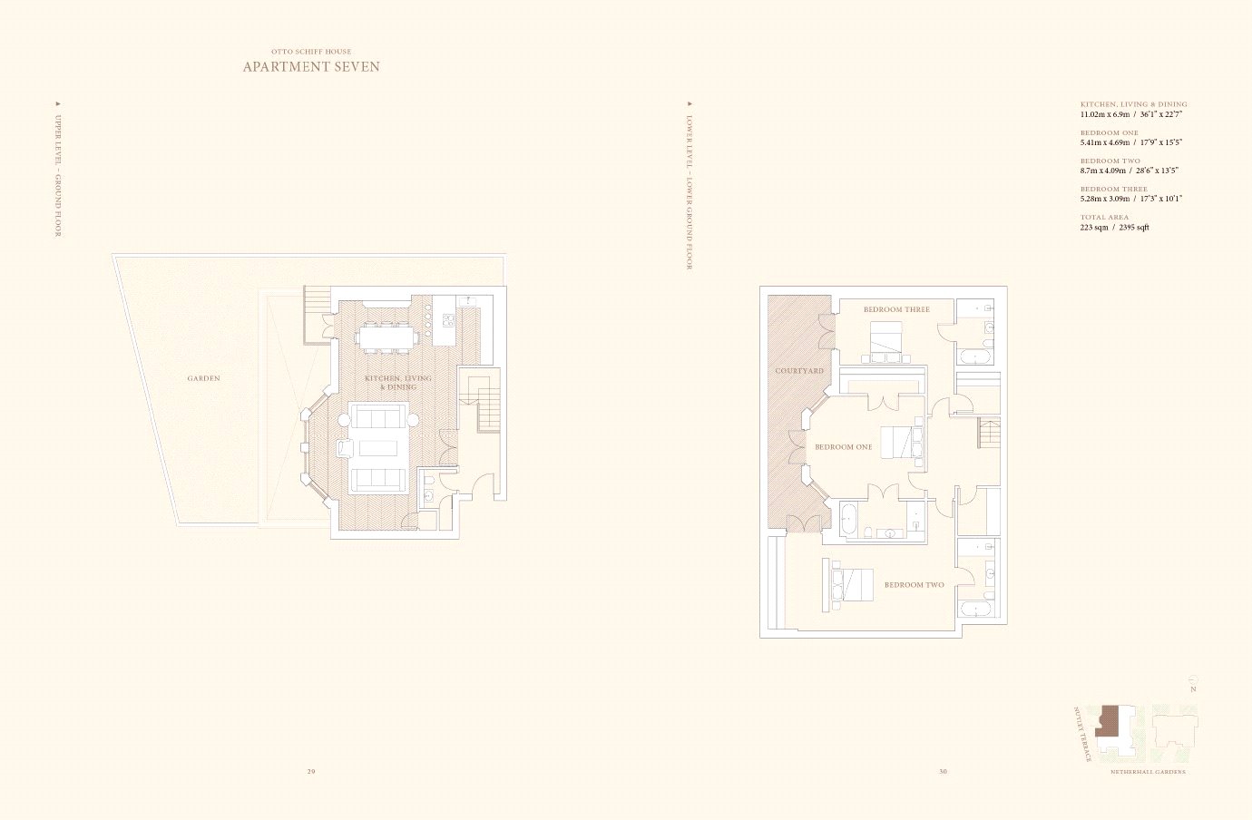 3 Bedrooms Flat to rent in Otto Schiff House, 14 Netherhall Gardens
