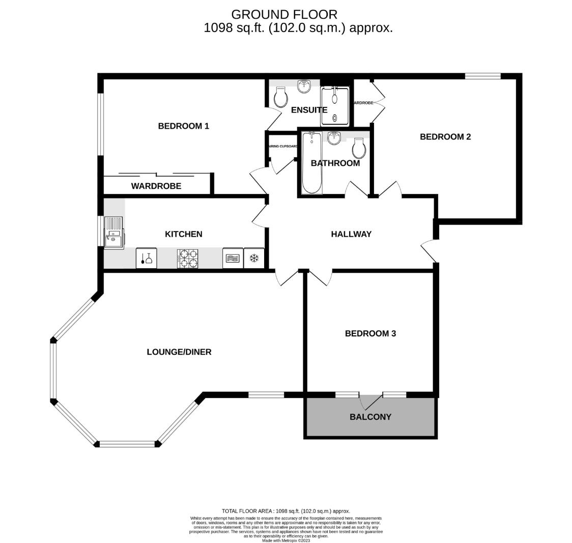 Royal Esplanade, Margate, Kent CT9, 3 bedroom flat for sale 65612312