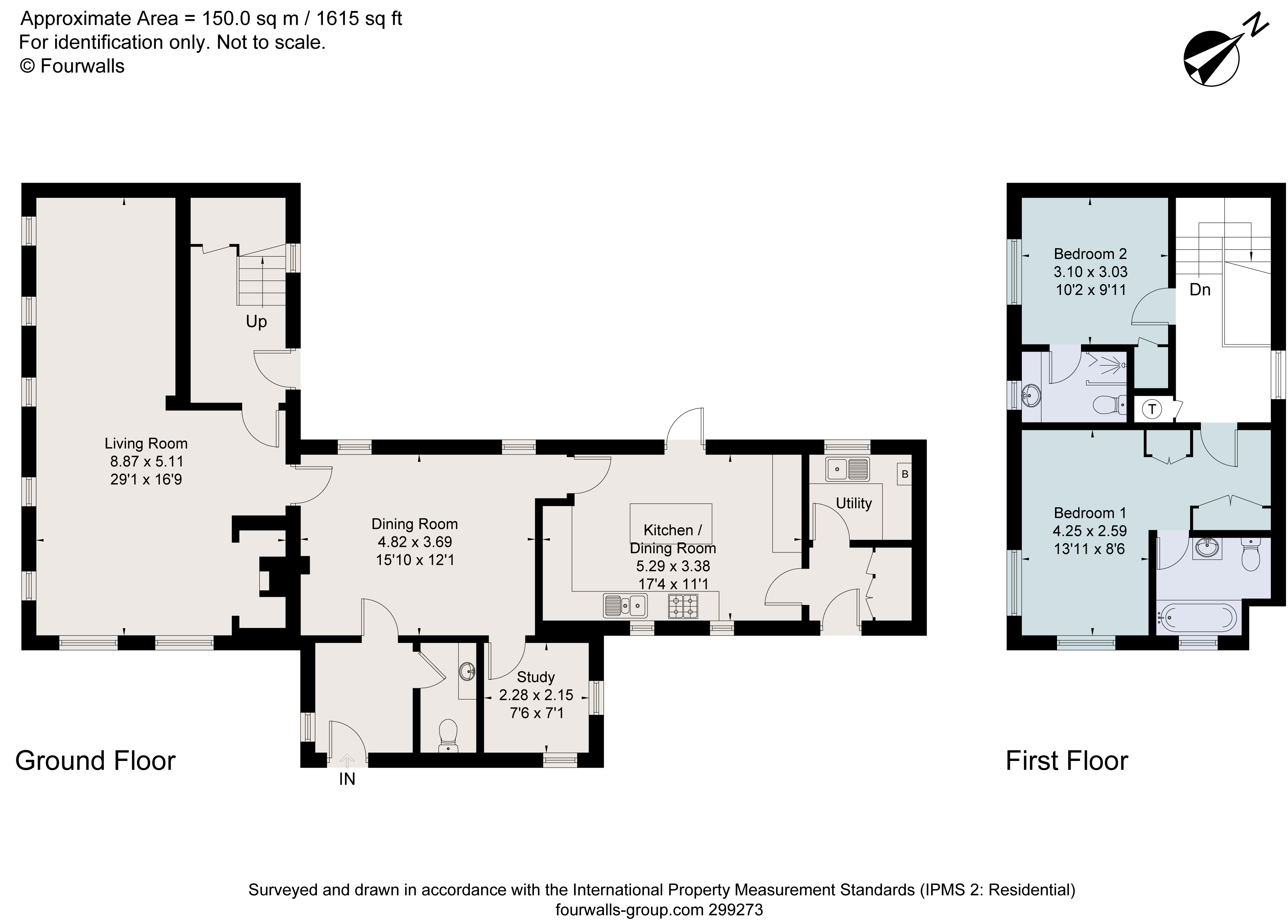 Chesham Road, Ashley Green, Chesham, Buckinghamshire HP5, 2 bedroom