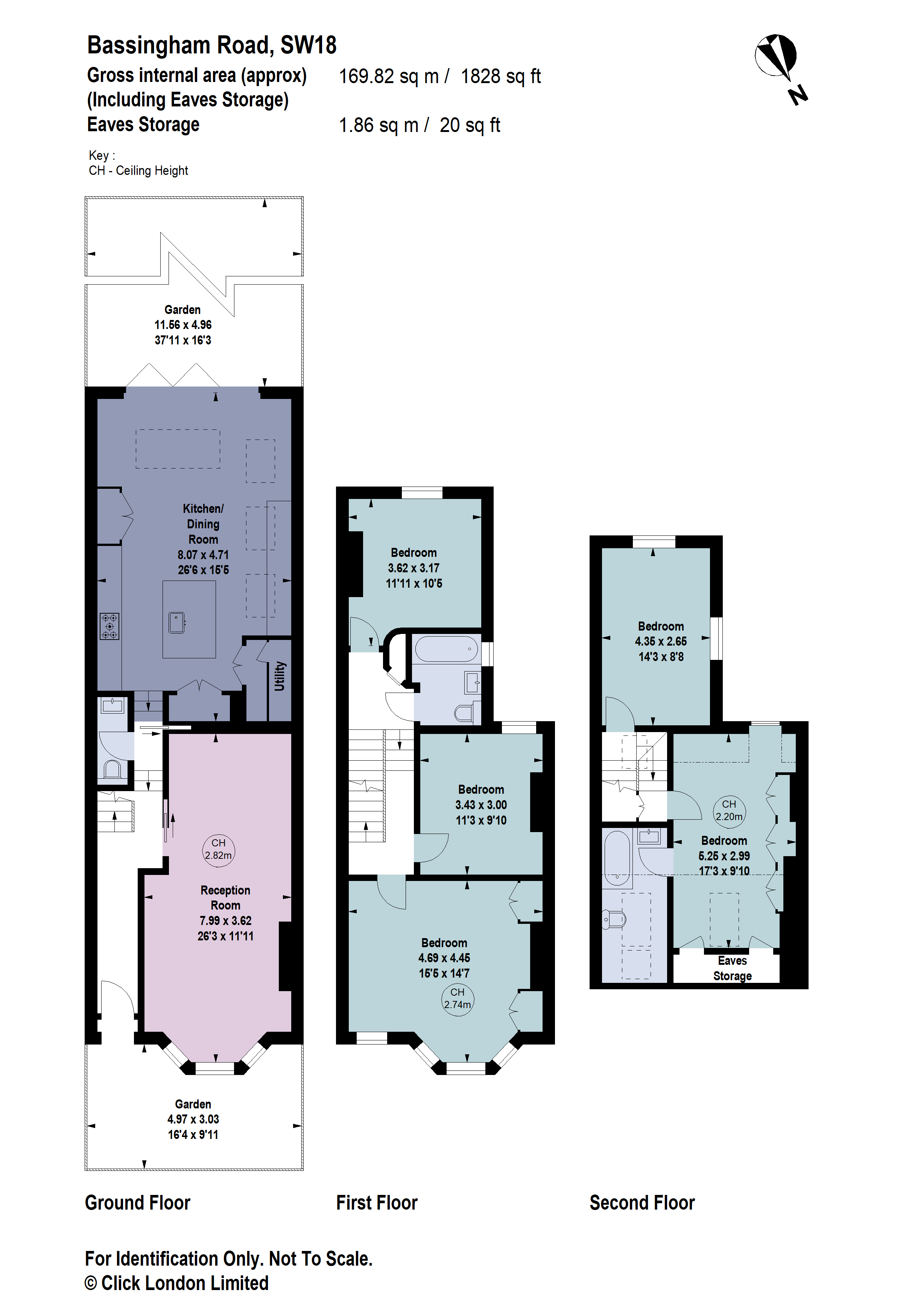 Bassingham Road, London SW18, 5 bedroom terraced house for sale