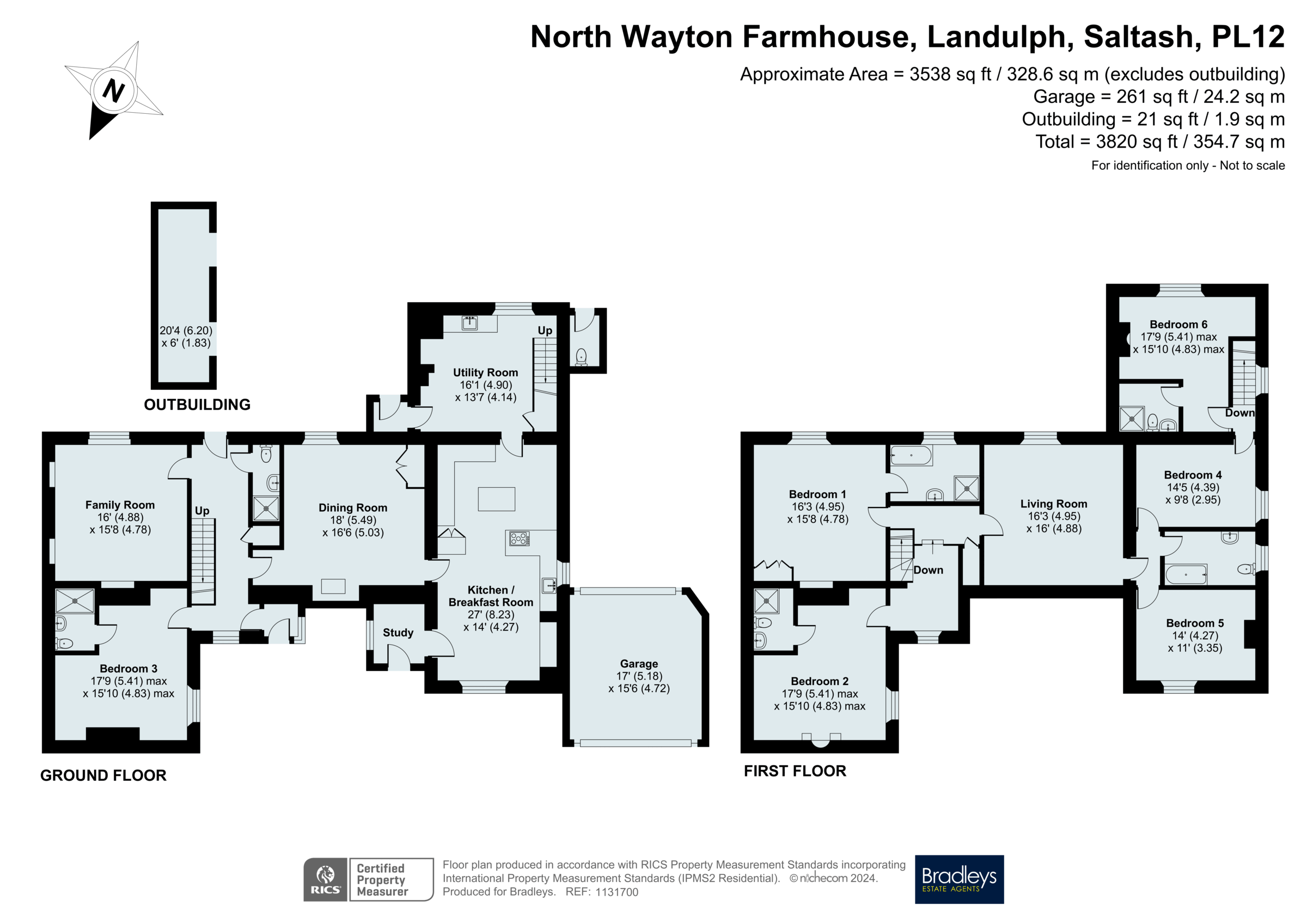 Landulph, Saltash, Cornwall PL12, 6 bedroom detached house for sale