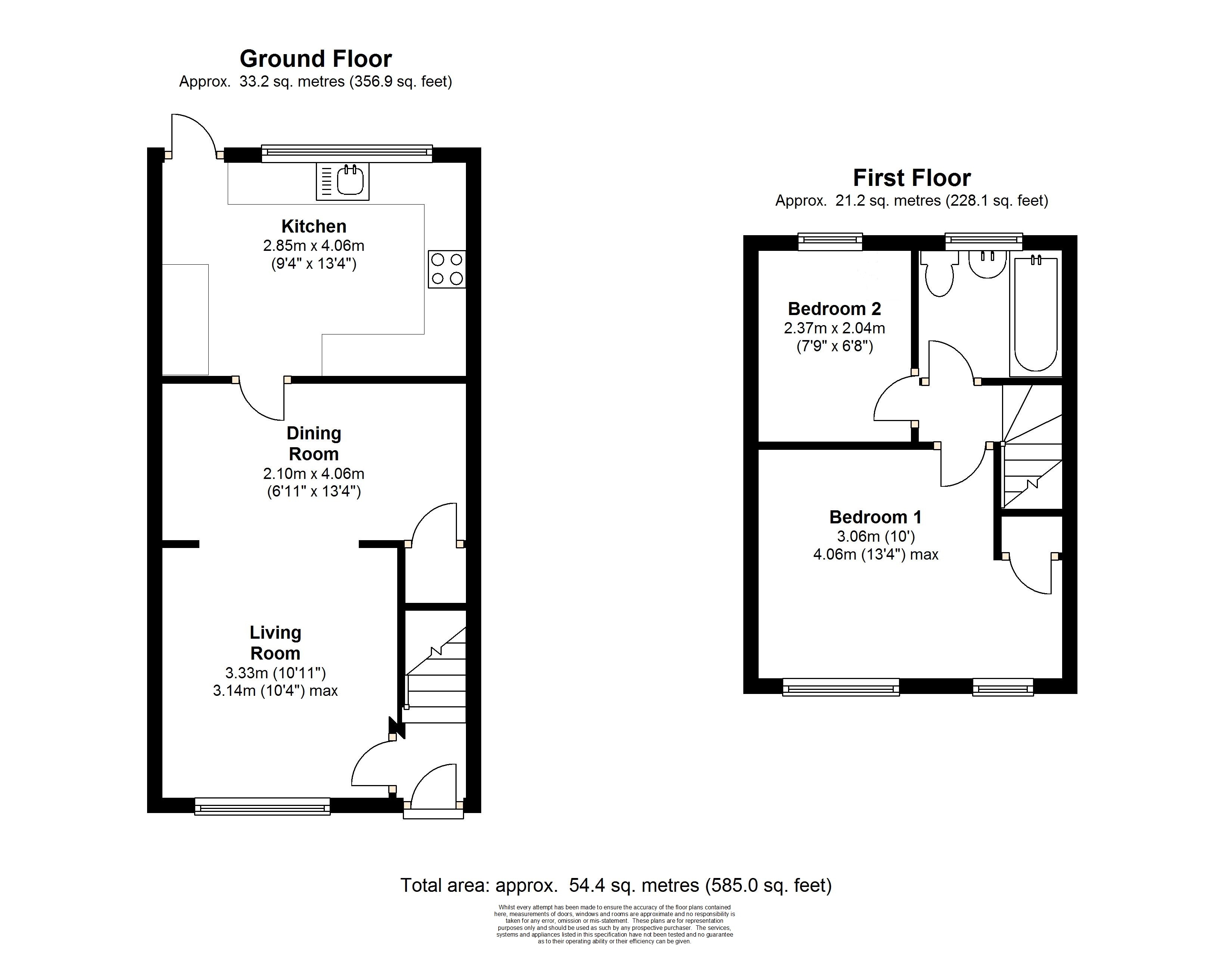Eastcote Avenue, West Molesey KT8, 2 bedroom terraced house for sale 64051361 PrimeLocation