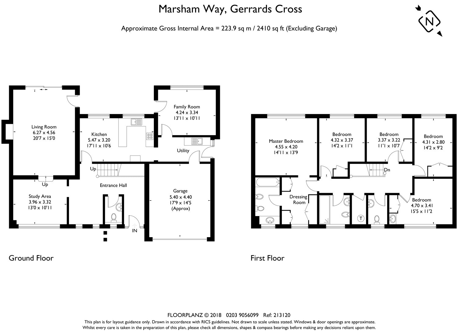 5 bed detached house for sale in Marsham Way, Gerrards Cross