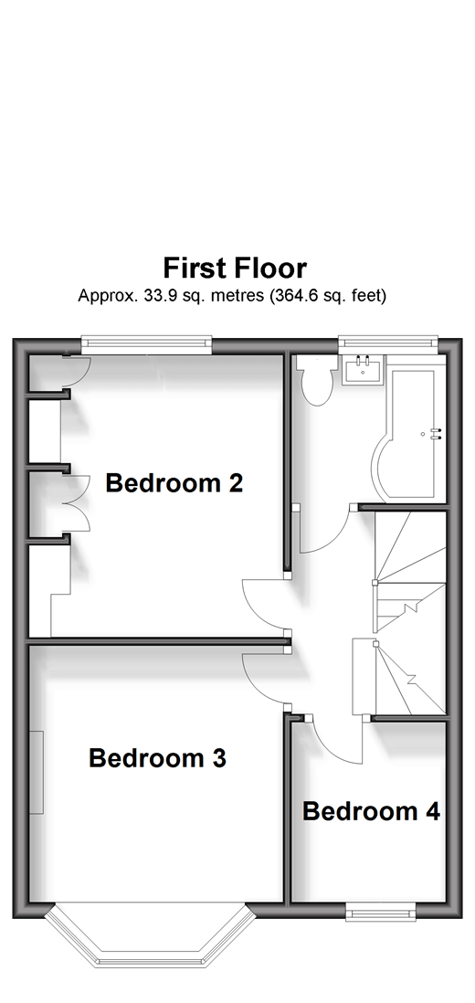 Castlemaine Avenue, Gillingham, Kent ME7, 4 bedroom terraced house for