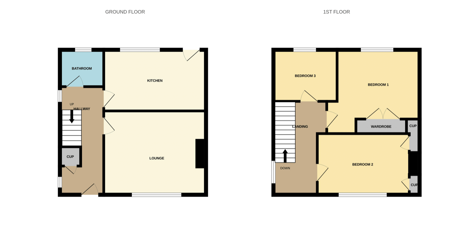Silverbarton Terrace, Burntisland KY3, 3 bedroom end terrace house for