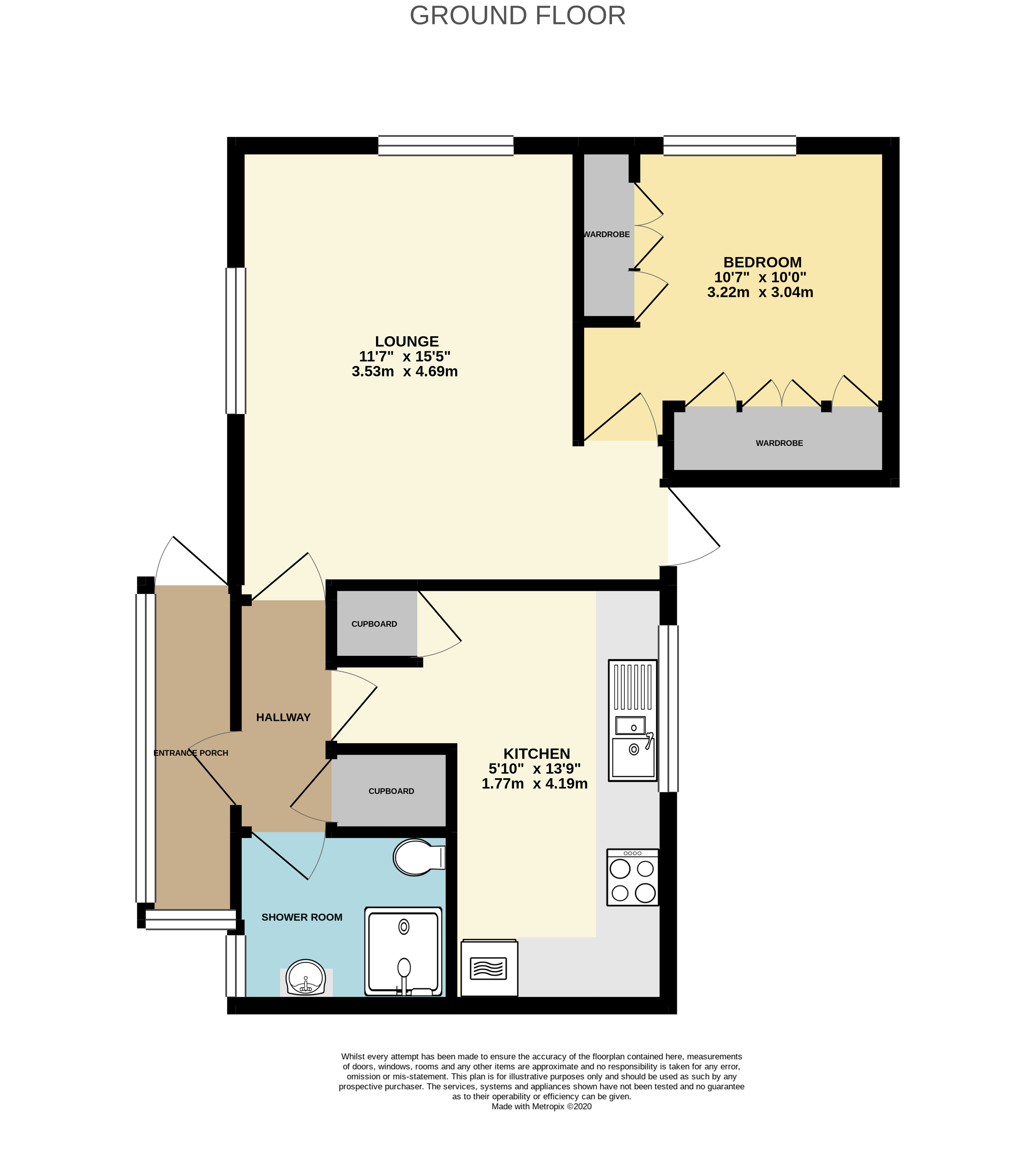 1 bed mobile/park home for sale in St. Hermans Caravan Estate, Hayling