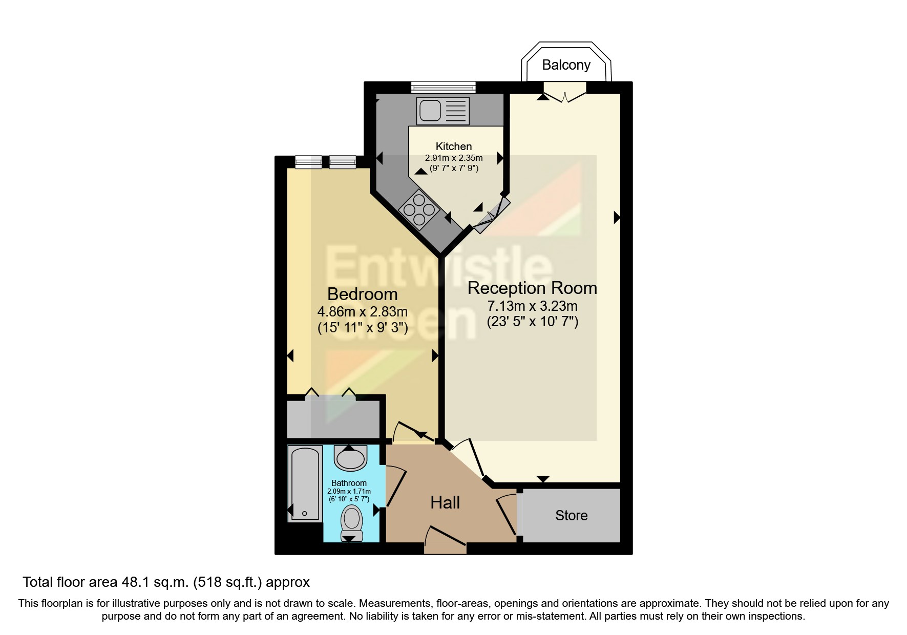 Peel House Lane, Widnes, Cheshire WA8, 1 bedroom flat for sale