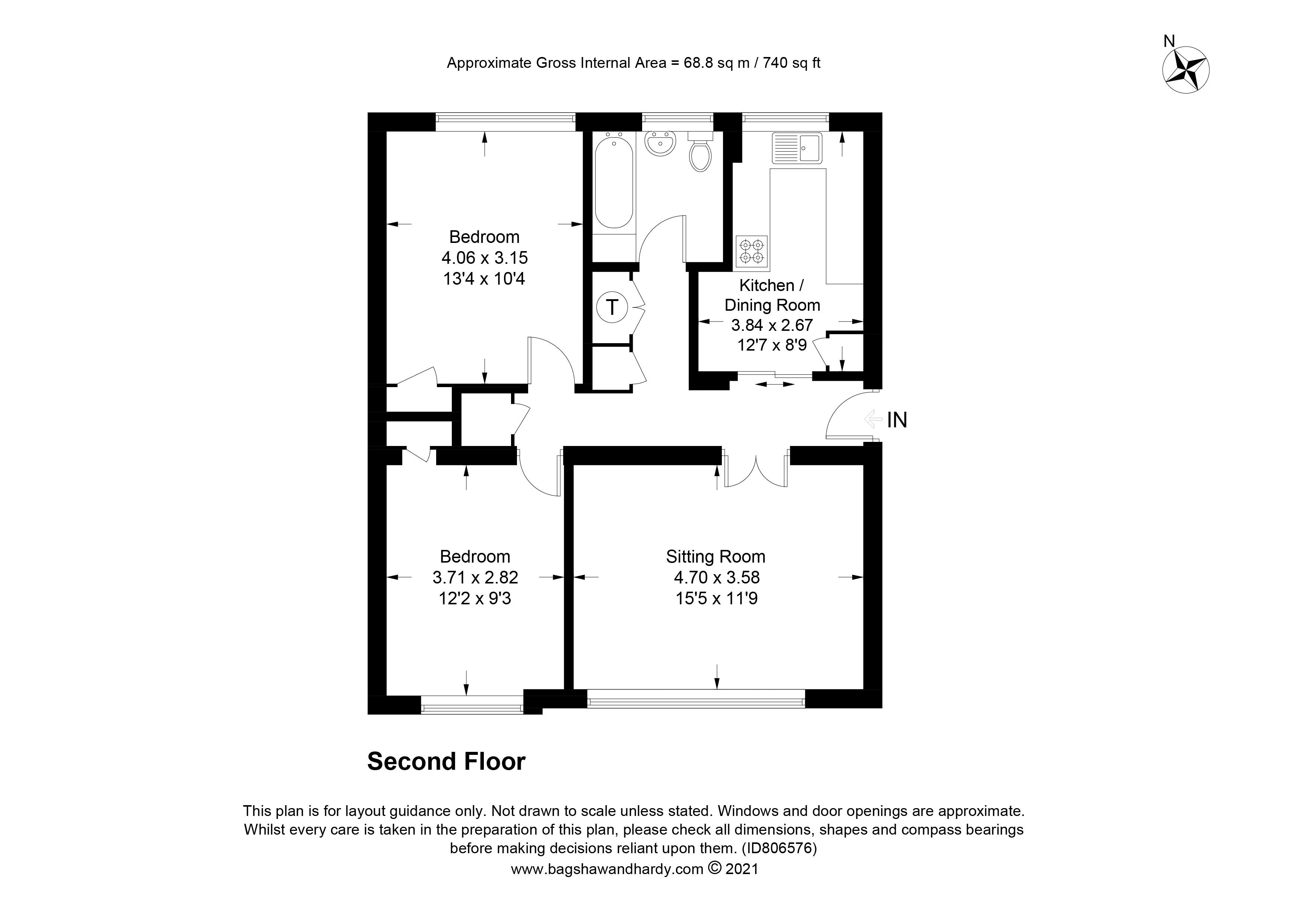 Windfield, Leatherhead KT22, 2 bedroom flat for sale 60079068