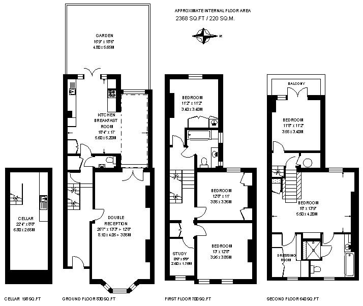 Beechmore Road, Battersea, London SW11, 5 bedroom terraced house for