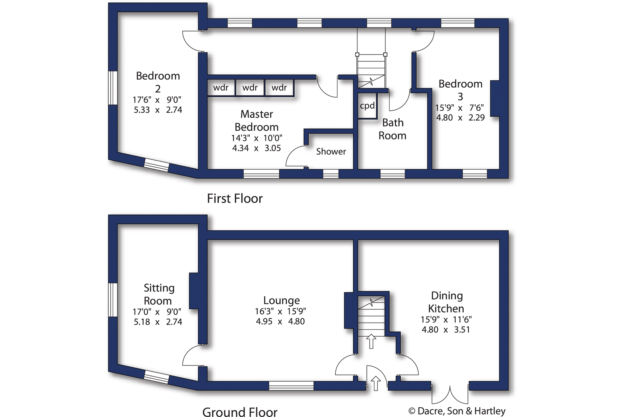 3 bed end terrace house for sale in John Street, Cullingworth, Bradford
