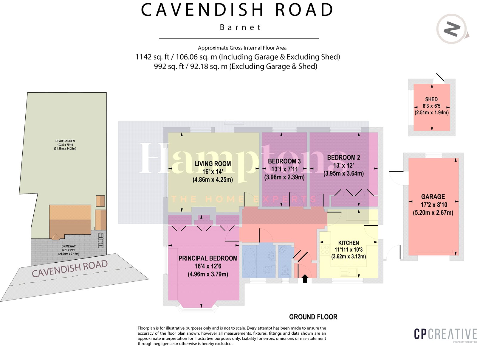 Cavendish Road, High EN5, 2 bedroom bungalow for sale 61696605