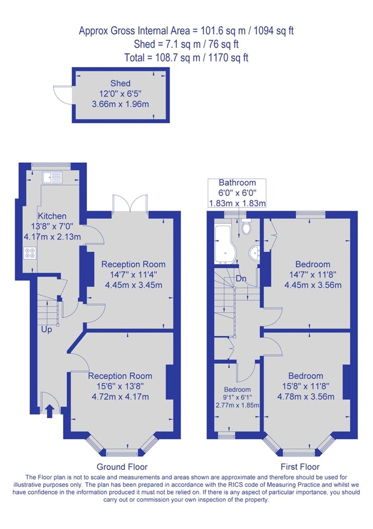 Shaftesbury Road, Beckenham BR3, 3 bedroom terraced house for sale