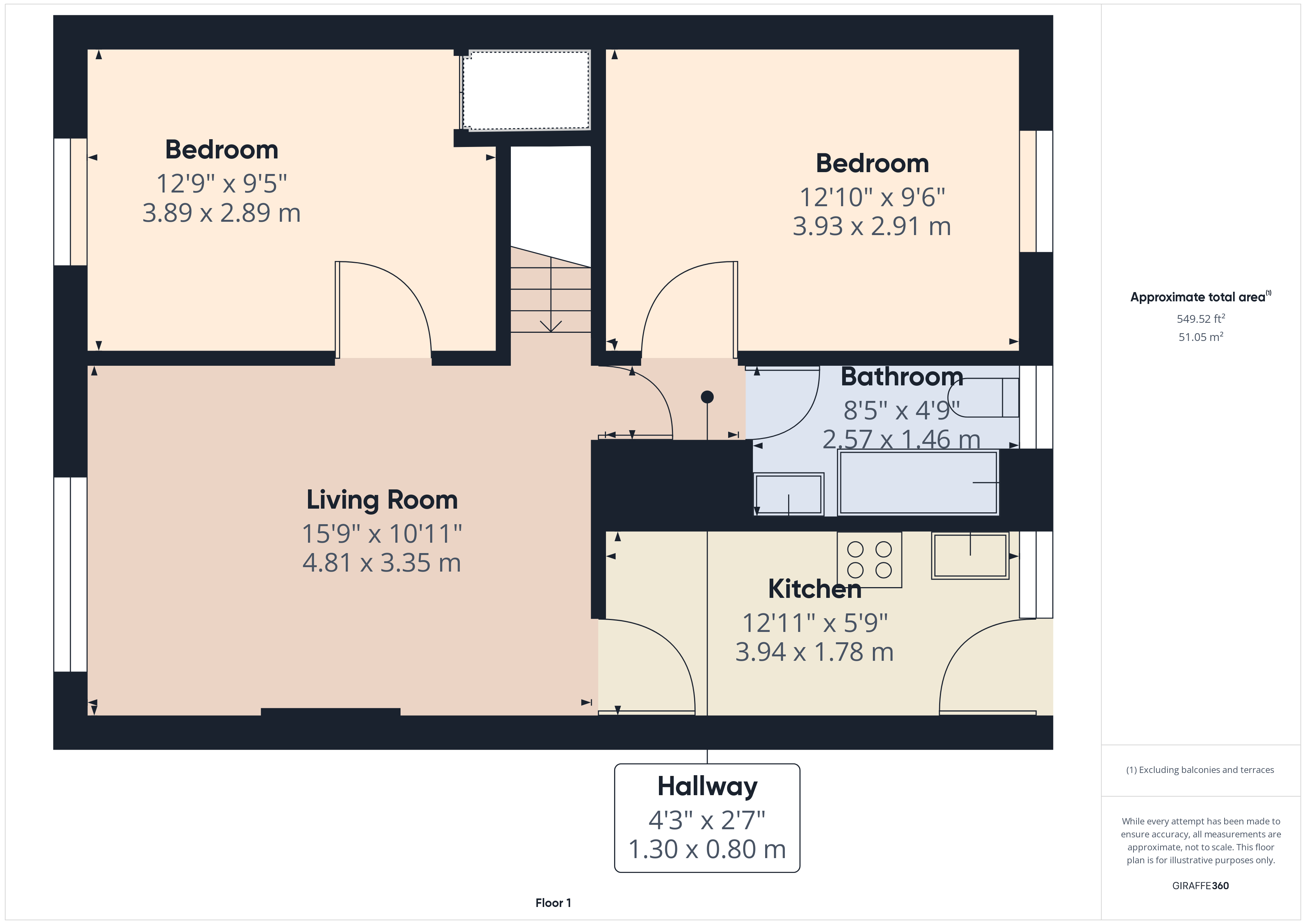 Fowey Avenue, Torquay TQ2, 3 bedroom end terrace house for sale