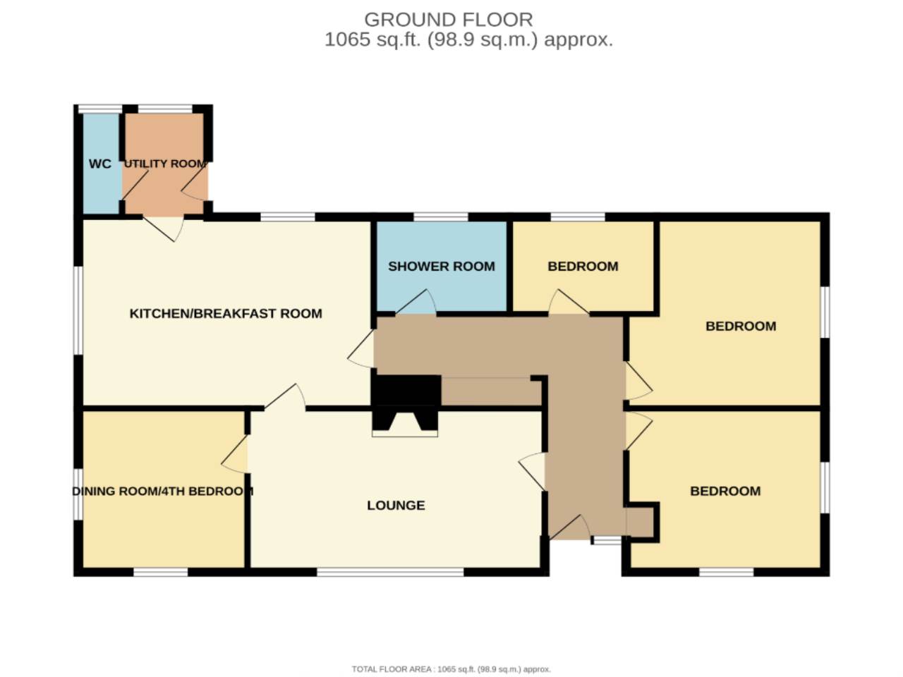 Hafdir, Cwmystwyth, Aberystwyth SY23, 4 bedroom detached bungalow for