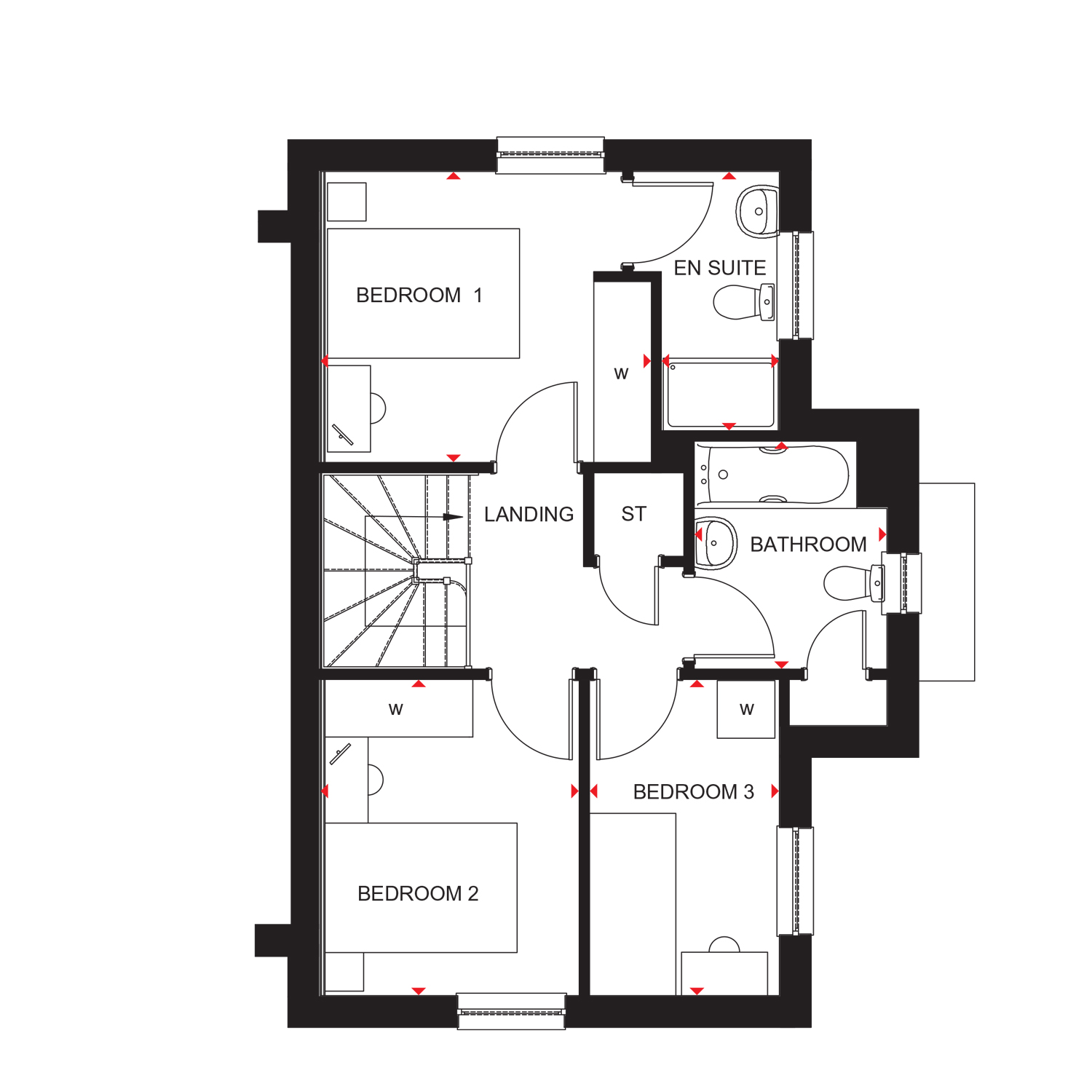 "Abergeldie" at Salters Road, Wallyford, Musselburgh EH21, 3 bedroom end terrace house for sale