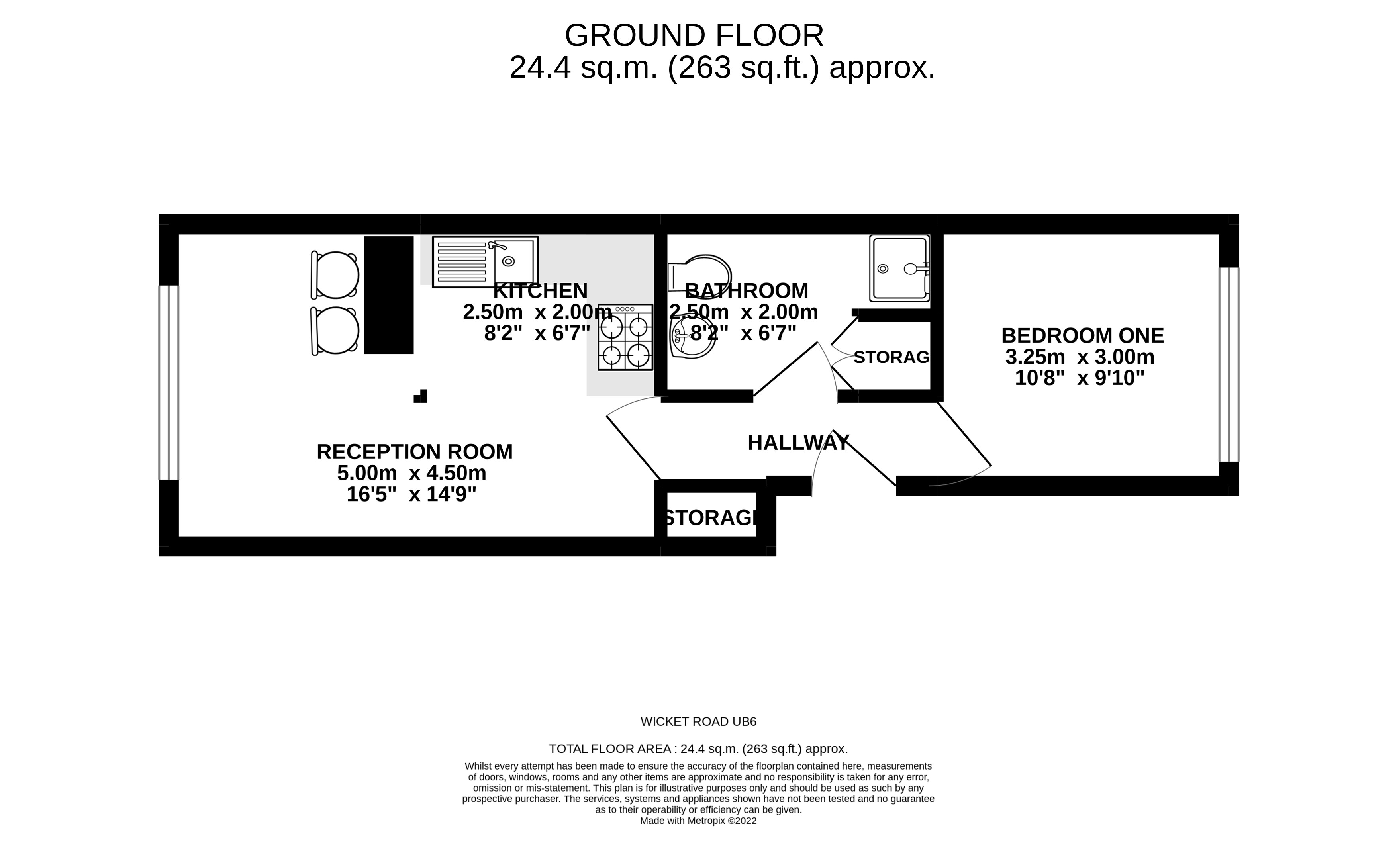 Wicket Road, Ealing UB6, 1 bedroom flat to rent 60545001 PrimeLocation