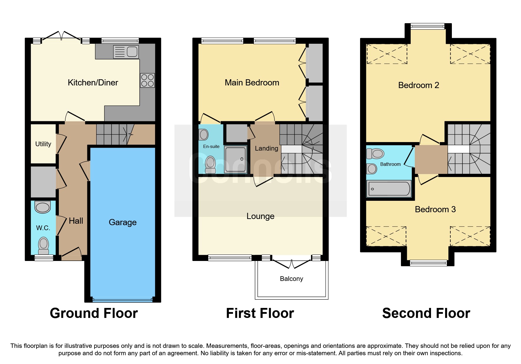 Finch Close, Faversham ME13, 3 bedroom town house for sale 60858800