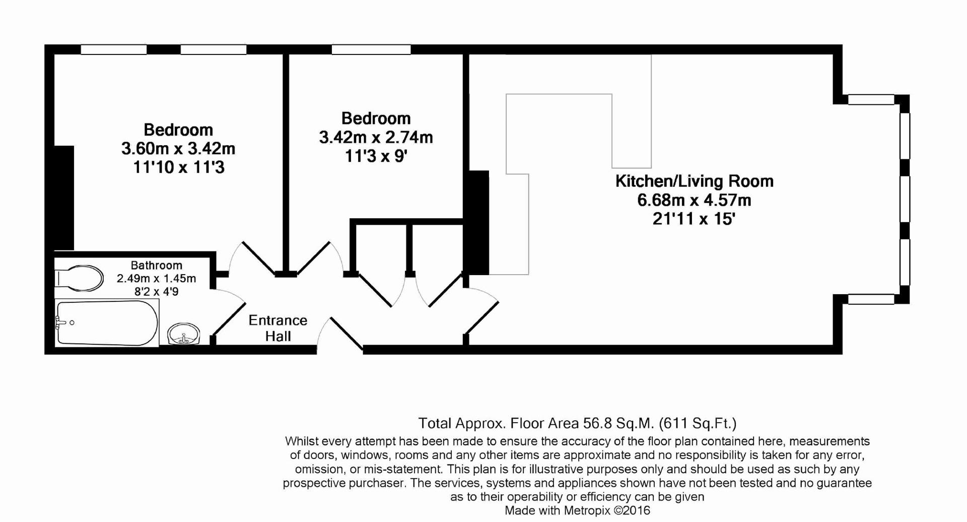 Newland Gardens, Hertford SG13, 2 bedroom flat for sale 61652360