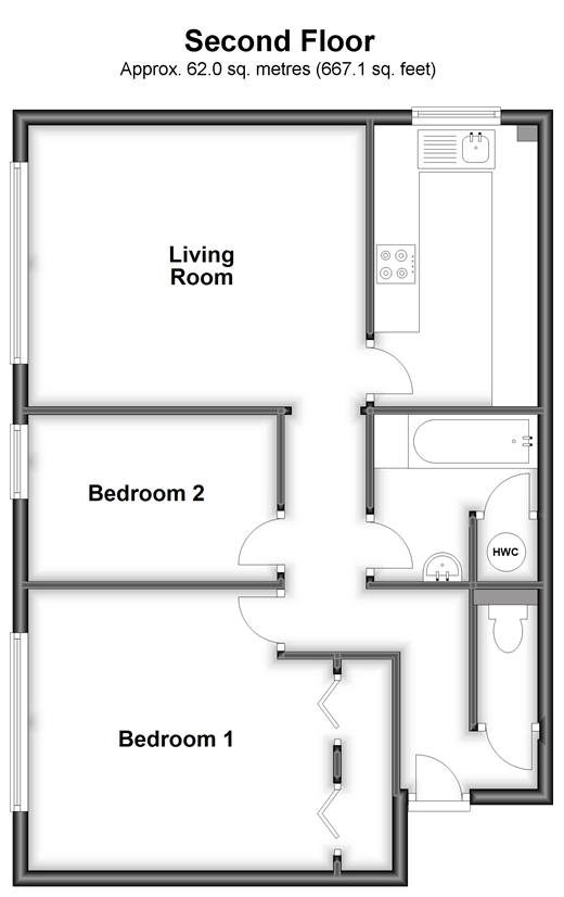 Ross Road, Wallington, Surrey SM6, 2 bedroom flat for sale 40188095 PrimeLocation