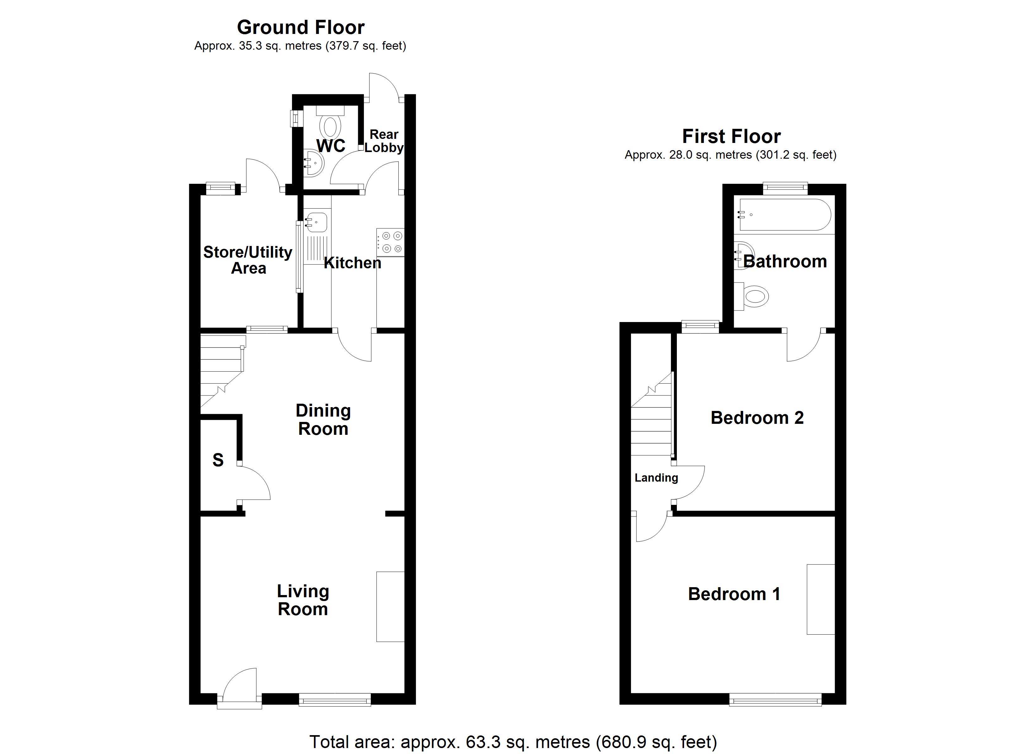 Grove Hill, Stansted CM24, 2 bedroom terraced house for sale 60591875