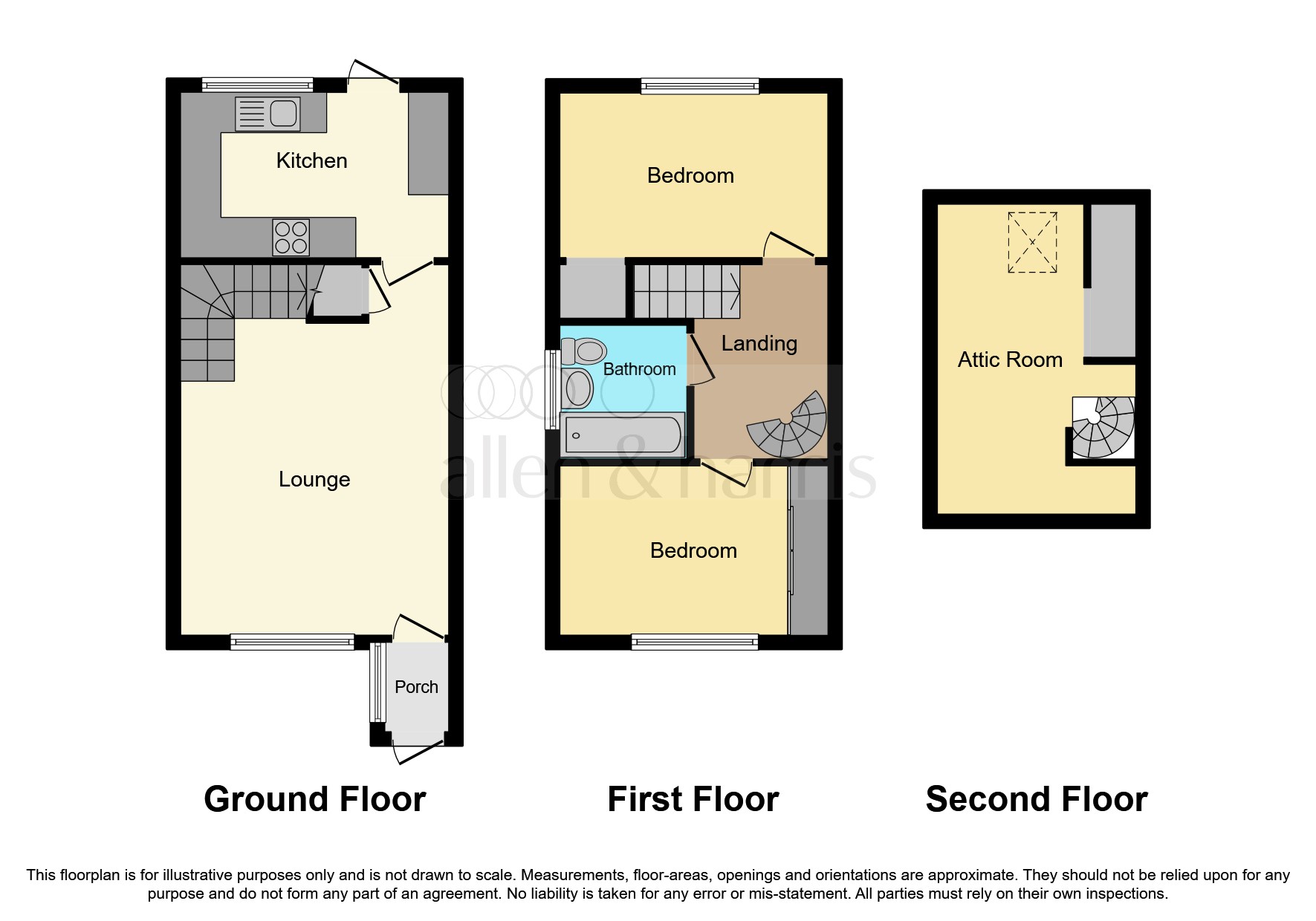 Falkland Crescent, Glasgow G64, 2 bedroom semidetached