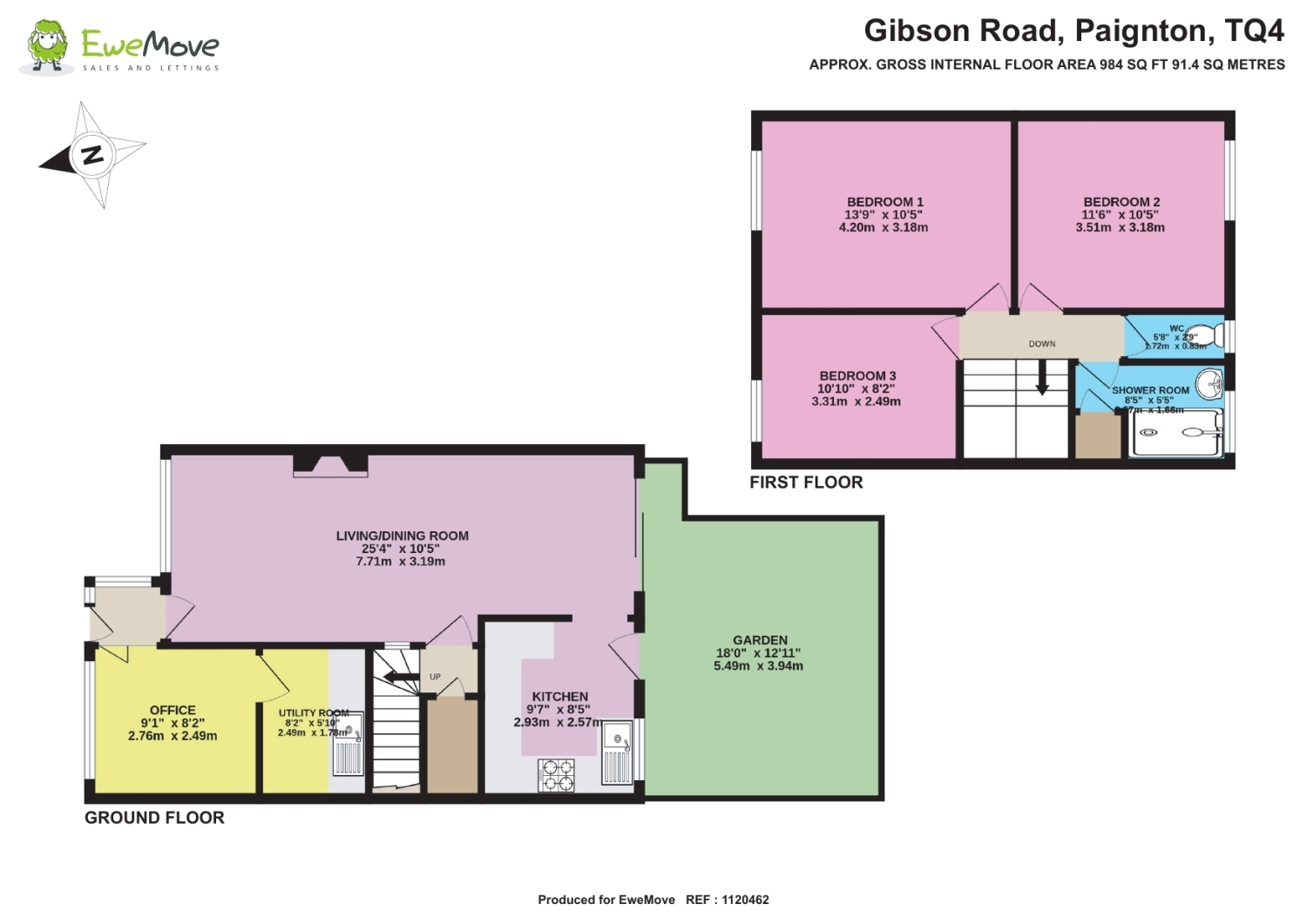 Gibson Road, Paignton, Devon TQ4, detached house for sale 67369737