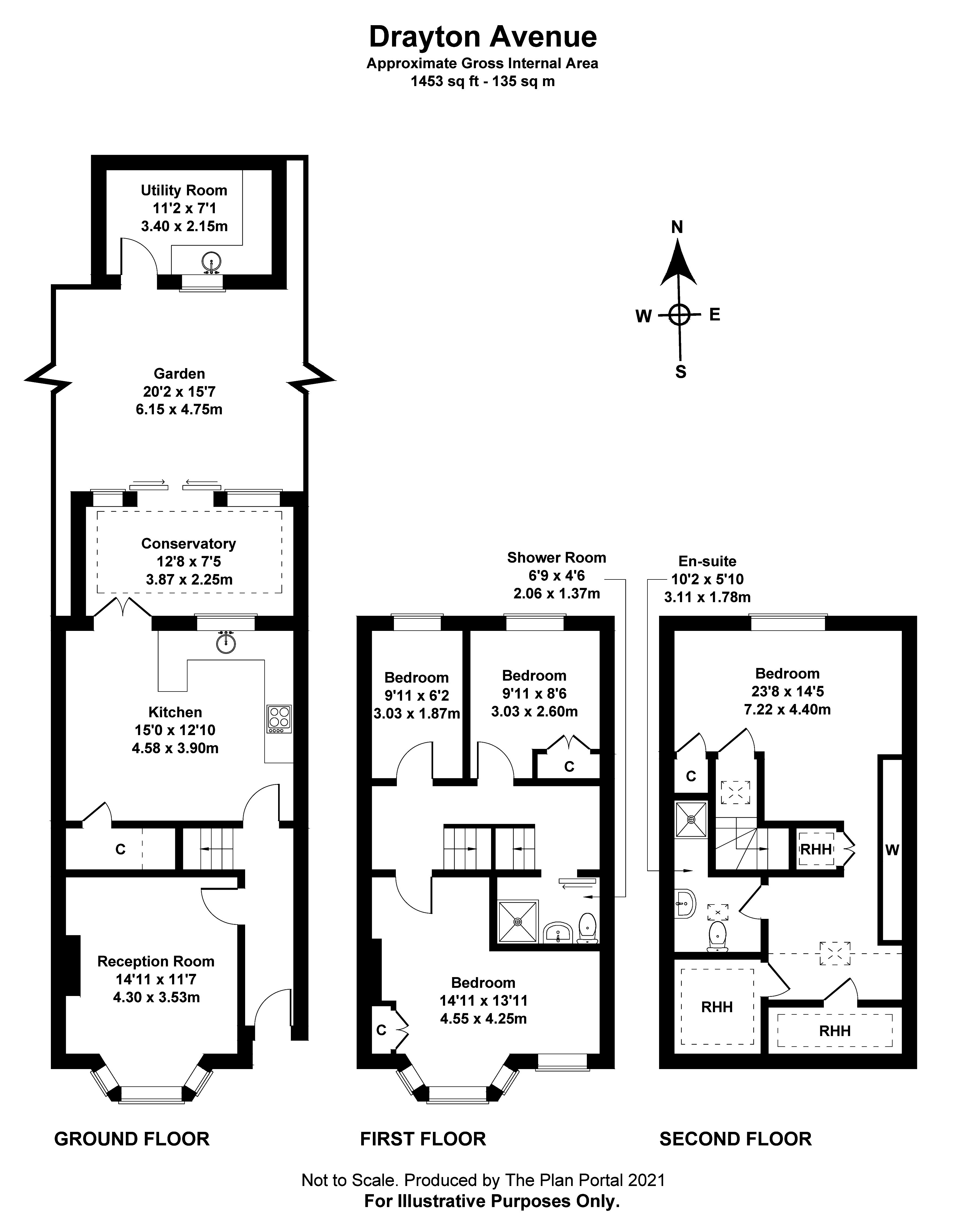 Drayton Avenue, London W13, 4 bedroom terraced house for sale