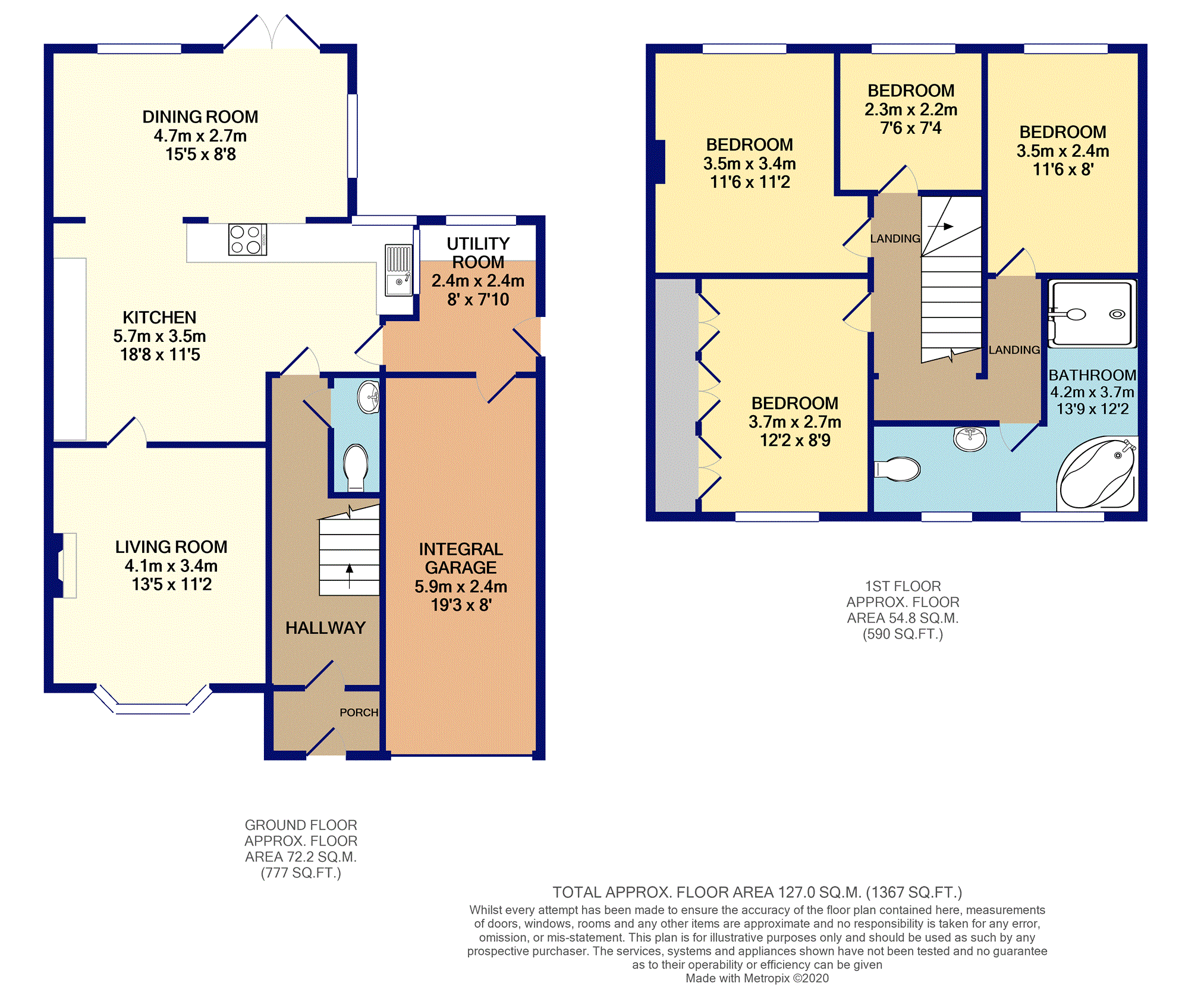 4 bed semidetached house for sale in Axeford, Chard Junction, Chard