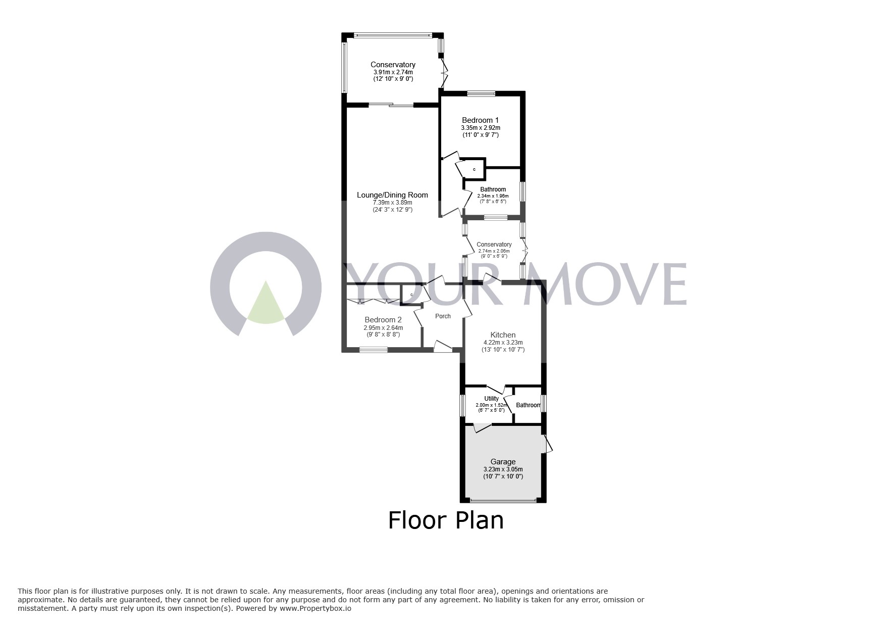 Beatty Road, Eastbourne, East Sussex BN23, 2 bedroom bungalow for sale
