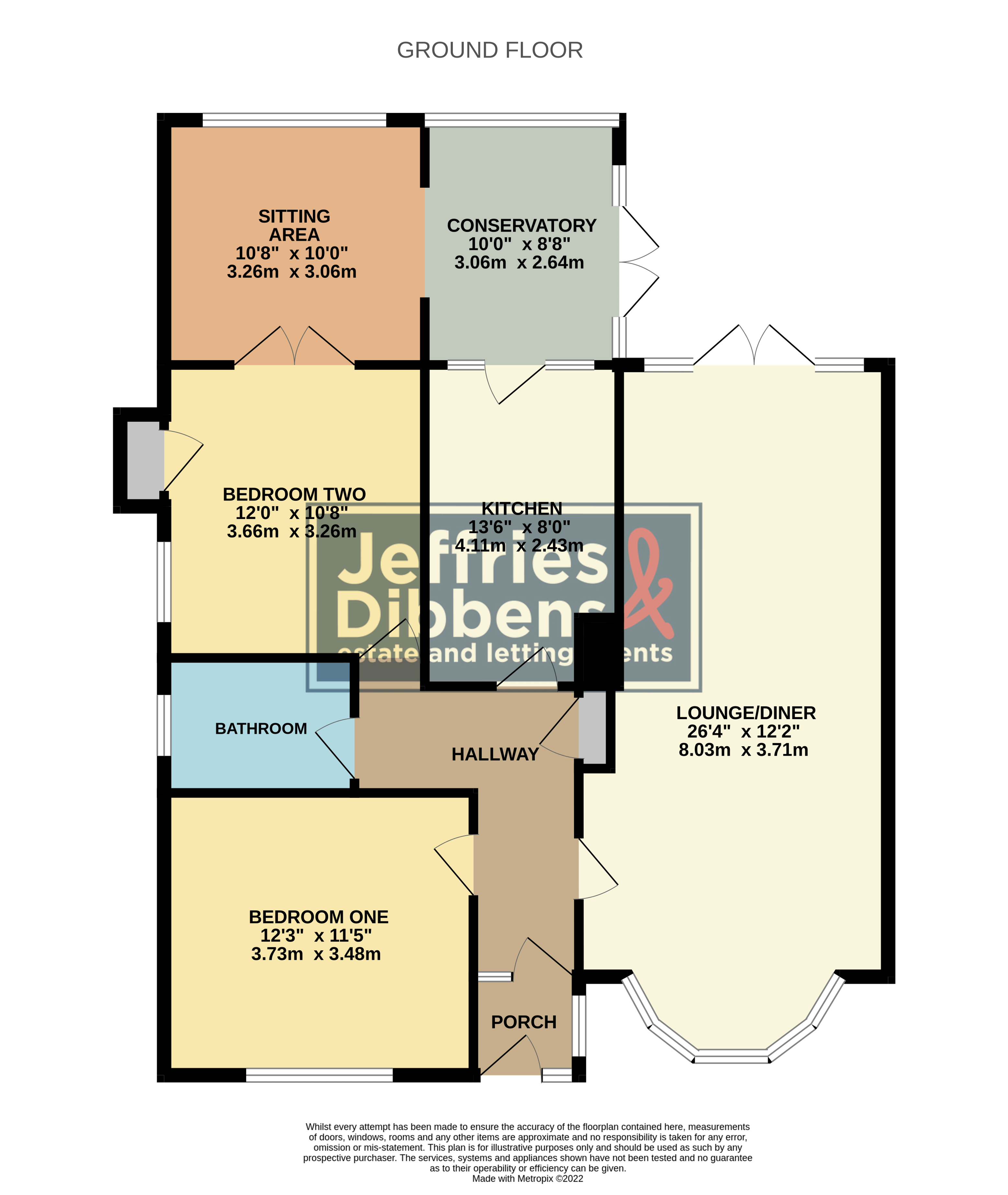 Chestnut Avenue, Bedhampton, Havant PO9, 2 bedroom detached bungalow