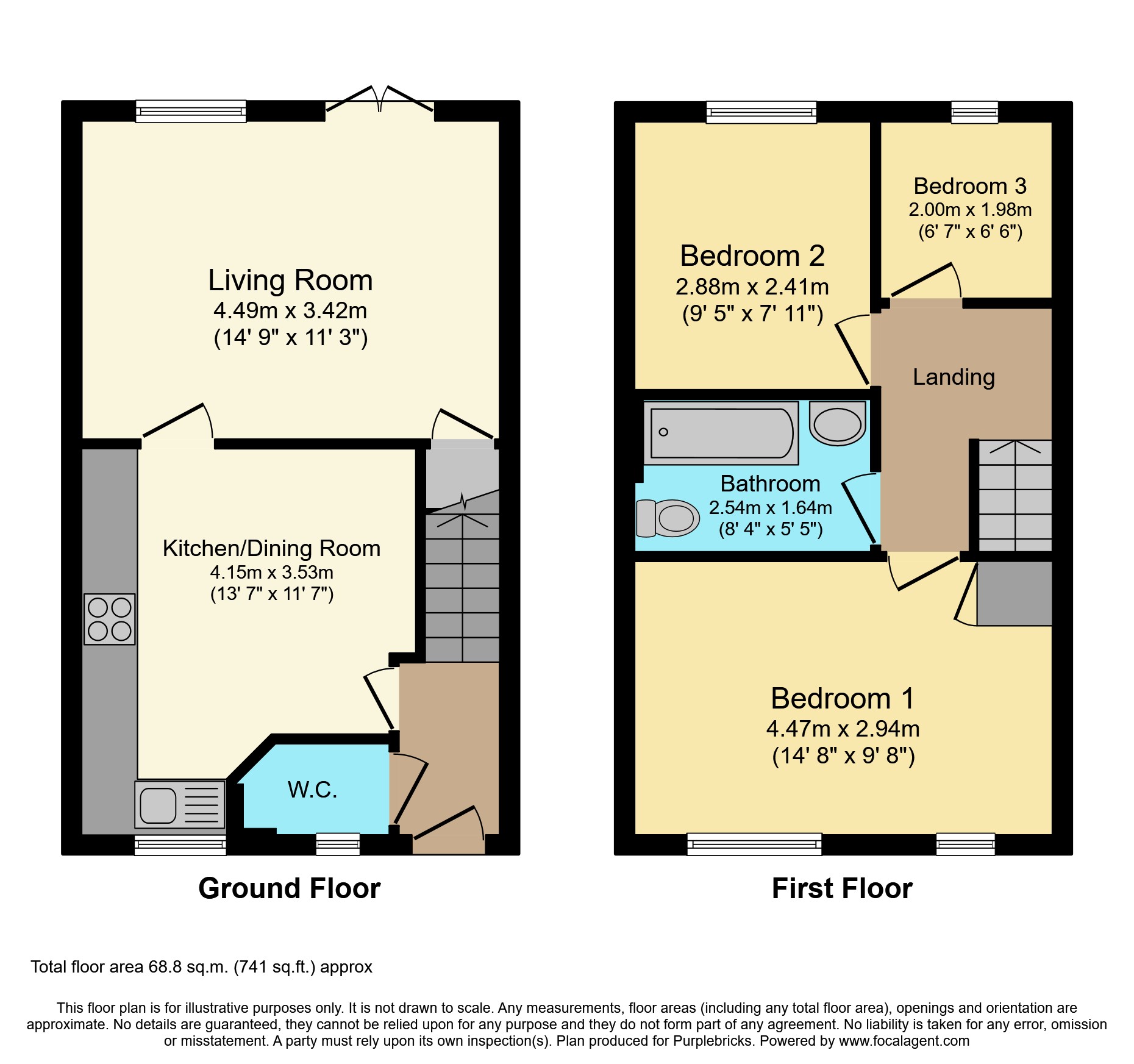 Redberry Avenue, Heckmondwike WF16, 3 bedroom town house for sale 61929597 PrimeLocation
