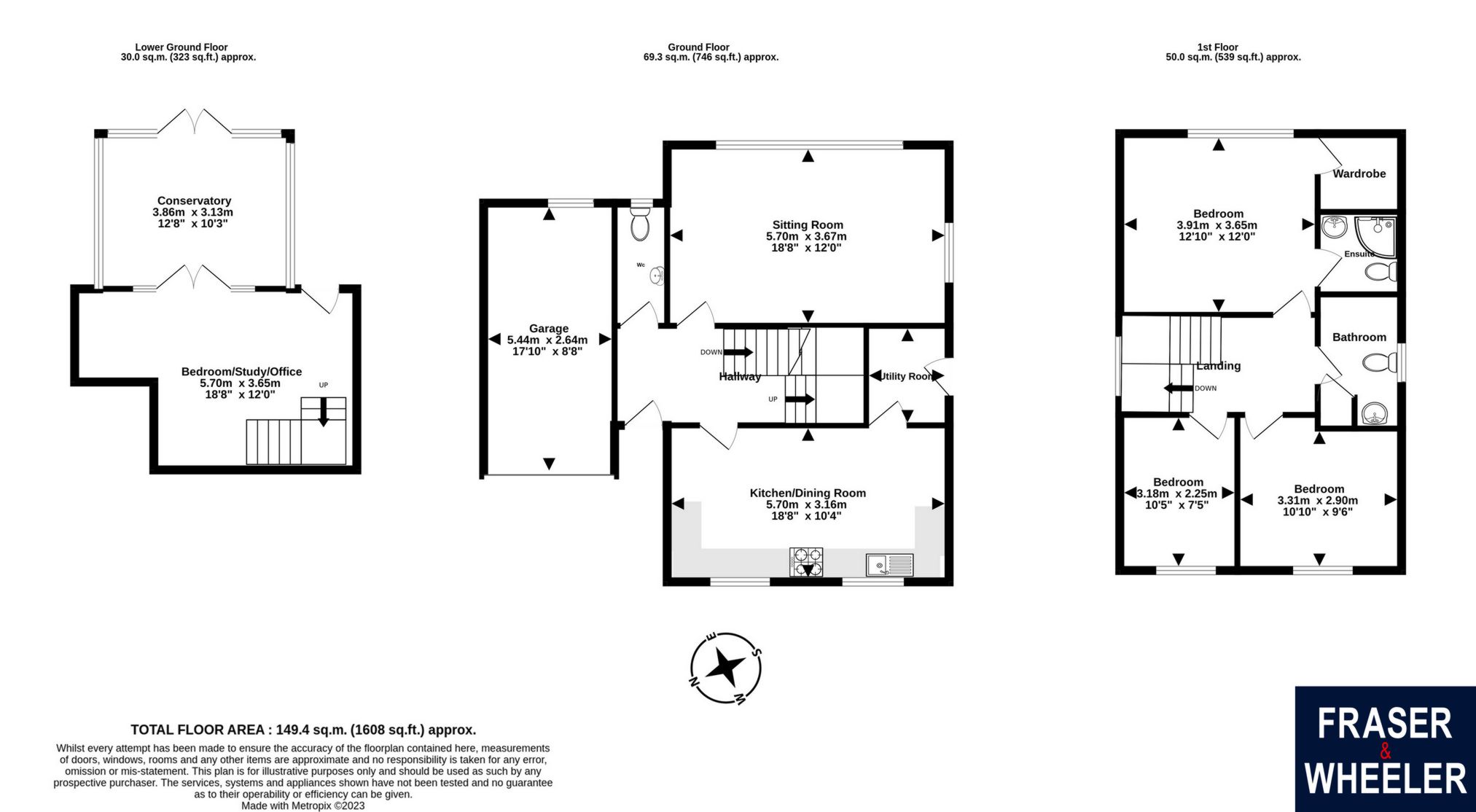Vicarage Gardens, Dawlish EX7, 4 bedroom detached house for sale
