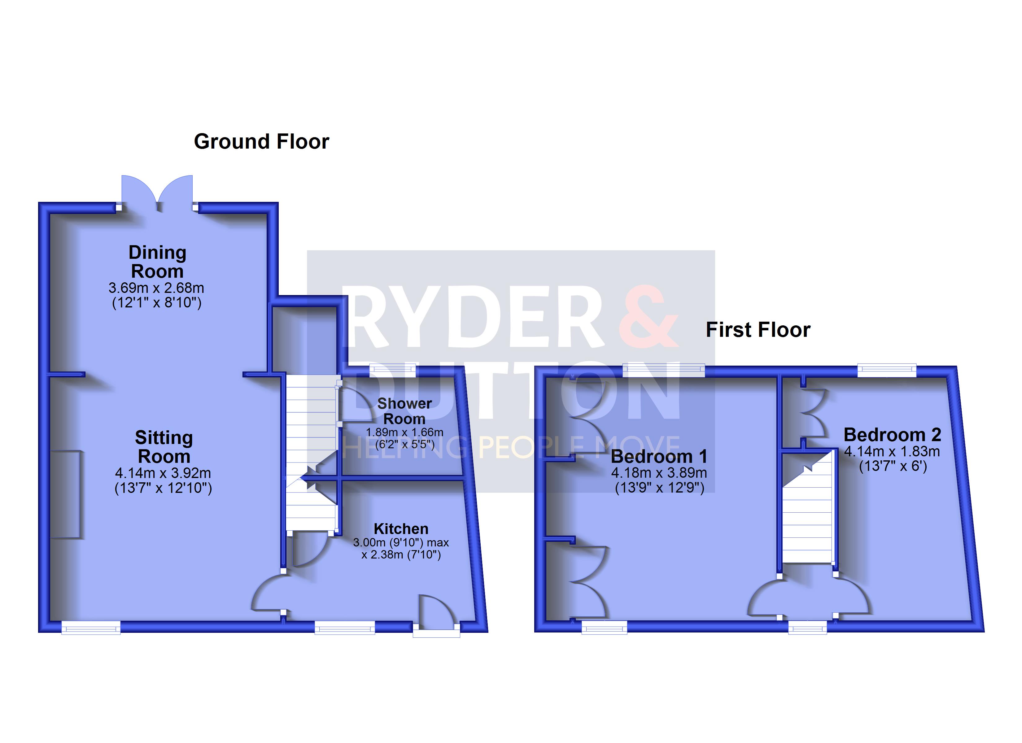 2 bed terraced house for sale in Mount Pleasant, Emley, Huddersfield