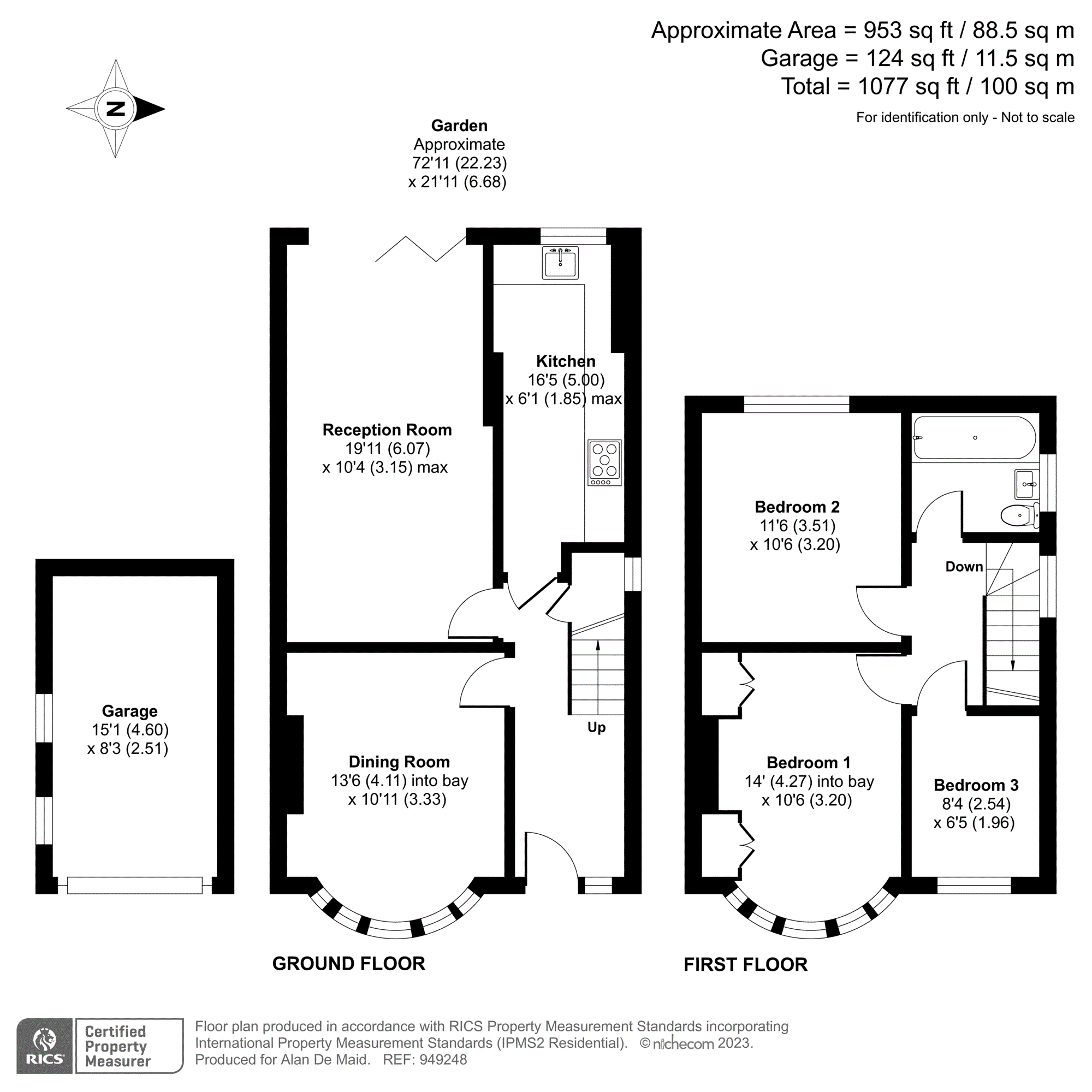 Oakdene Avenue, Chislehurst BR7, 3 bedroom semidetached house for sale