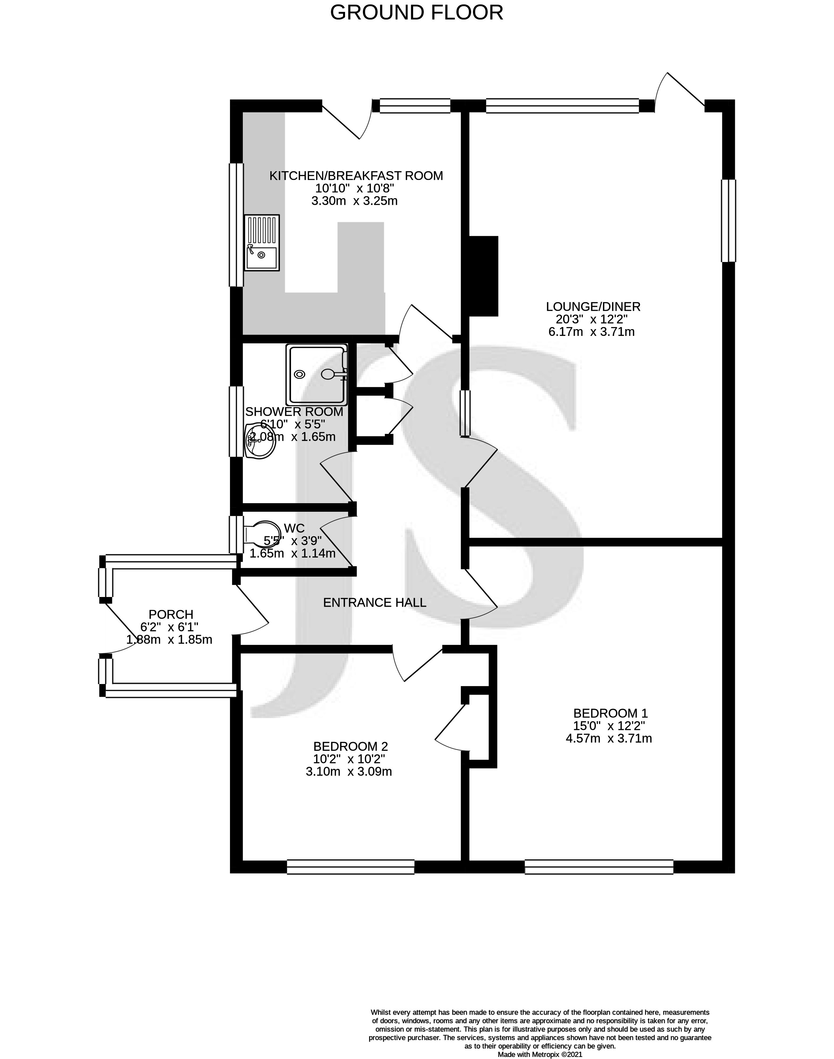 Free property report 8 Burford Close, Salvington, Worthing, BN14 9RL