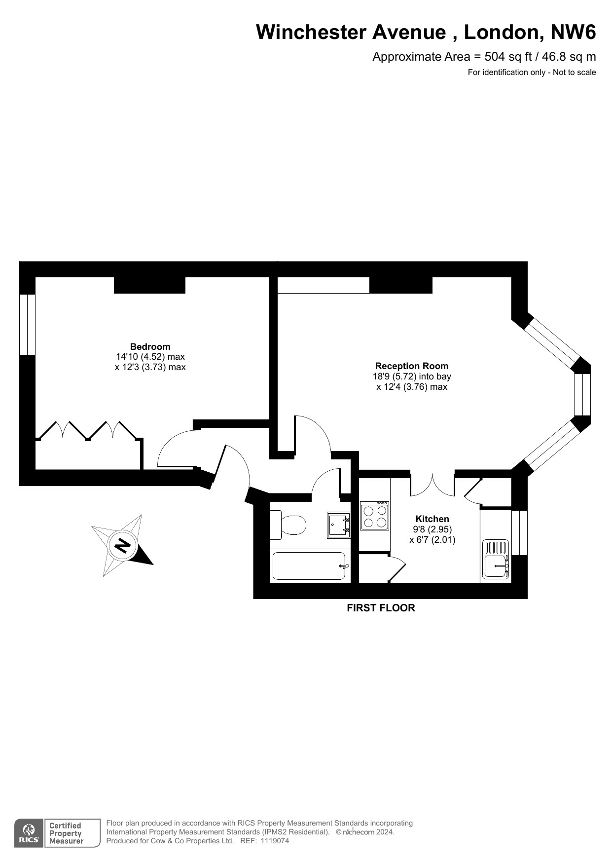 1 bed flat for sale in Winchester Avenue, London NW6 67207459 Zoopla