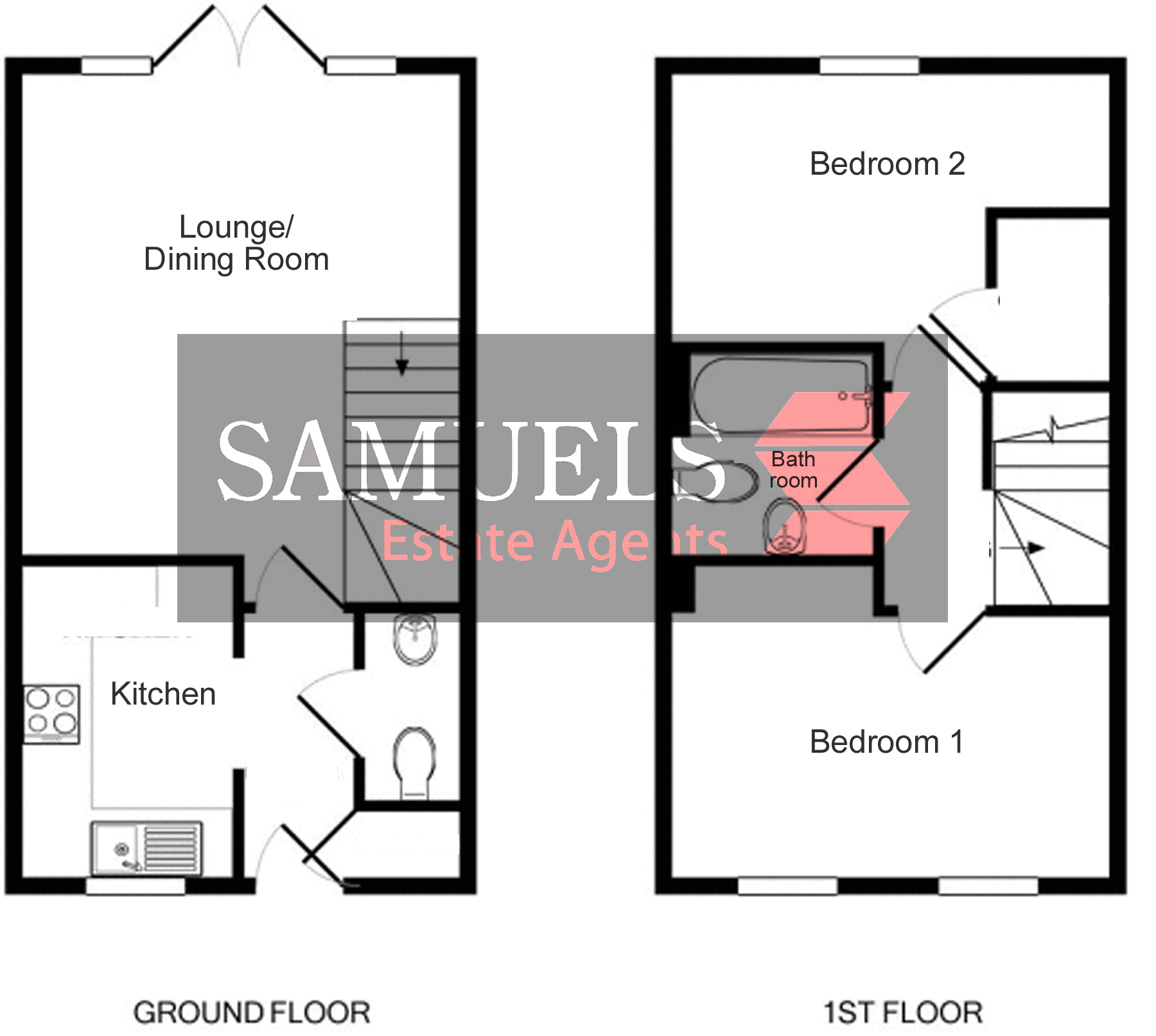 Seldon Crescent, Hillside Gardens, Exeter EX1, 2 bedroom terraced house